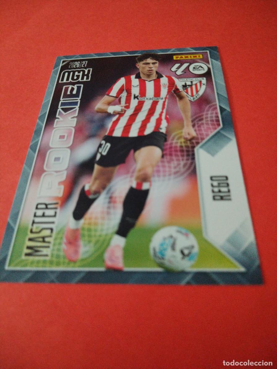 Figurine di Calcio: MEGACRACKS 2026 2027 M&Aacute;STER ROOKIE N 418 REGO