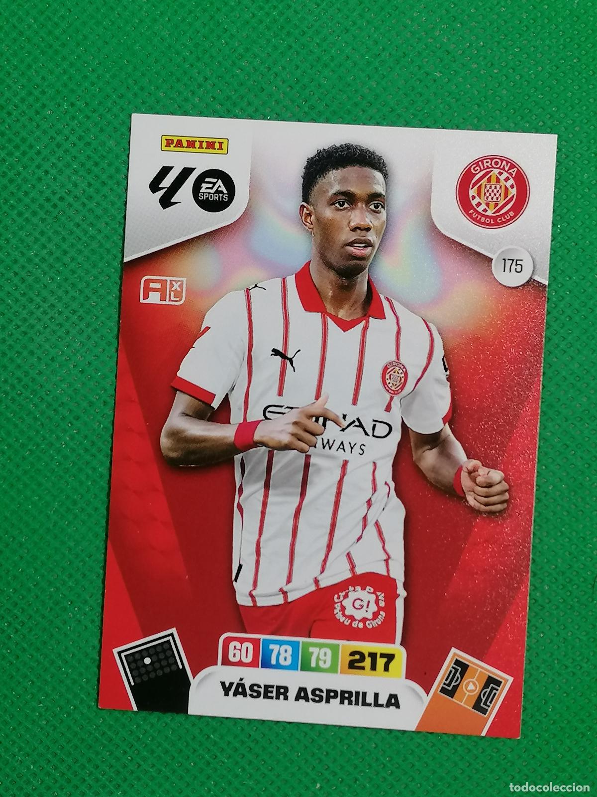 Fu&szlig;ball-Sticker: 175 YASER ASPRILLA GIRONA ⚽ LIGA ADRENALYN XL 2025 2026 25 26 ⚽