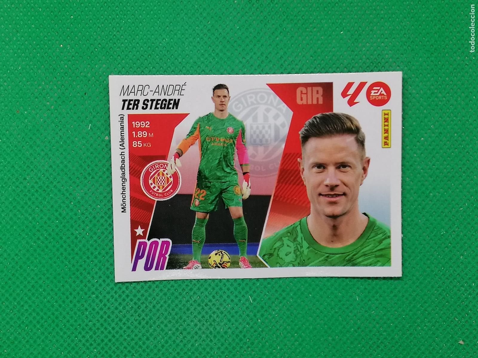 Fu&szlig;ball-Sticker: 19 MARC ANDRE TER STEGEN GIRONA MERCADO INVIERNO ⚽ PANINI LIGA ESTE 25 26 2025 2026 ⚽