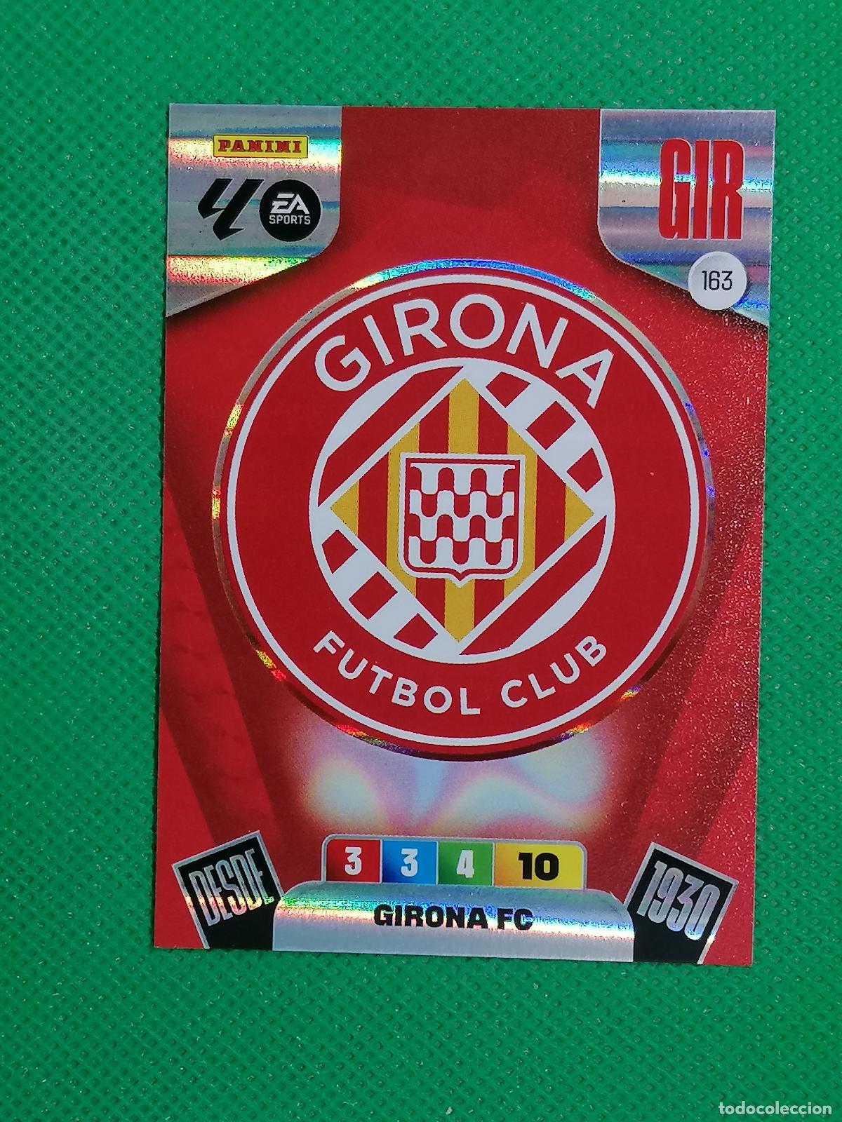 Fu&szlig;ball-Sticker: 163 ESCUDO GIRONA ⚽ LIGA ADRENALYN XL 2025 2026 25 26 ⚽