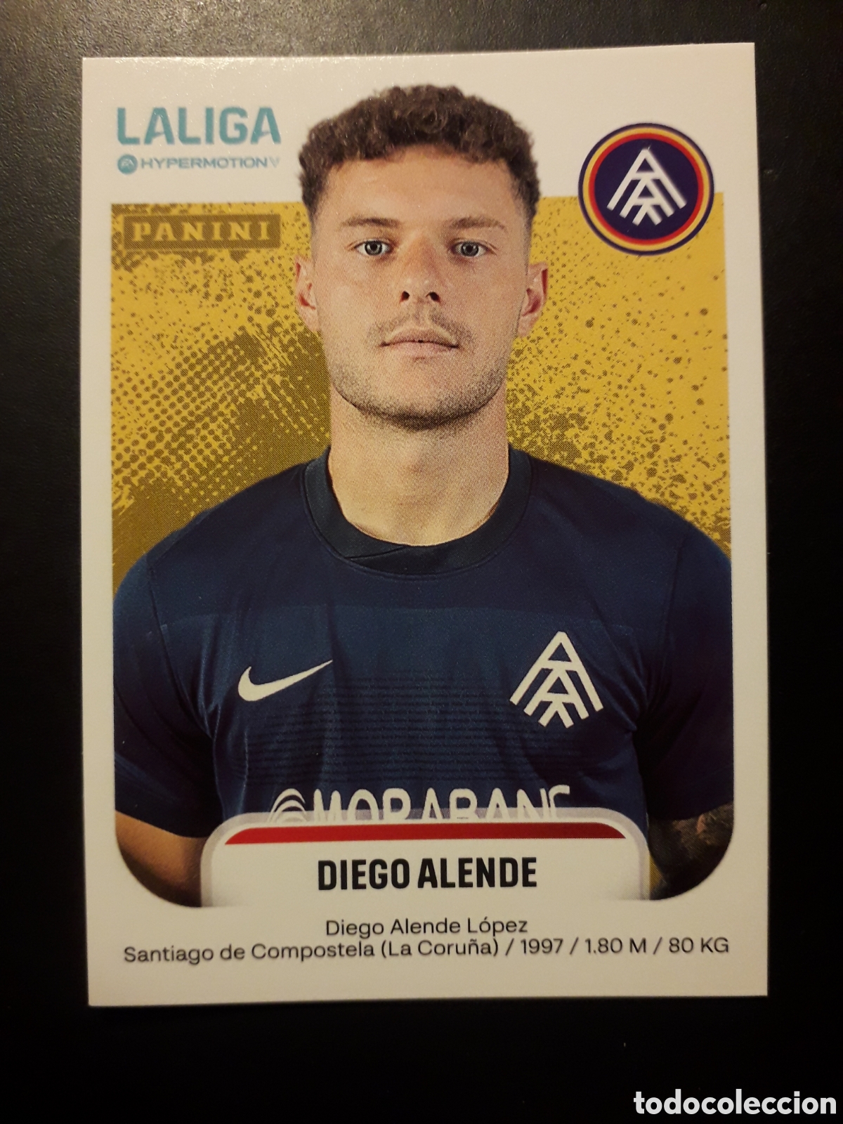 Cromos de f&uacute;tbol: DIEGO ALENDE ANDORRA N&deg; 47 A LALIGA HYPERMOTION 25 26 2025 2026 PANINI SIN PEGAR PEDIDO M&Iacute;NIMO 3&euro;