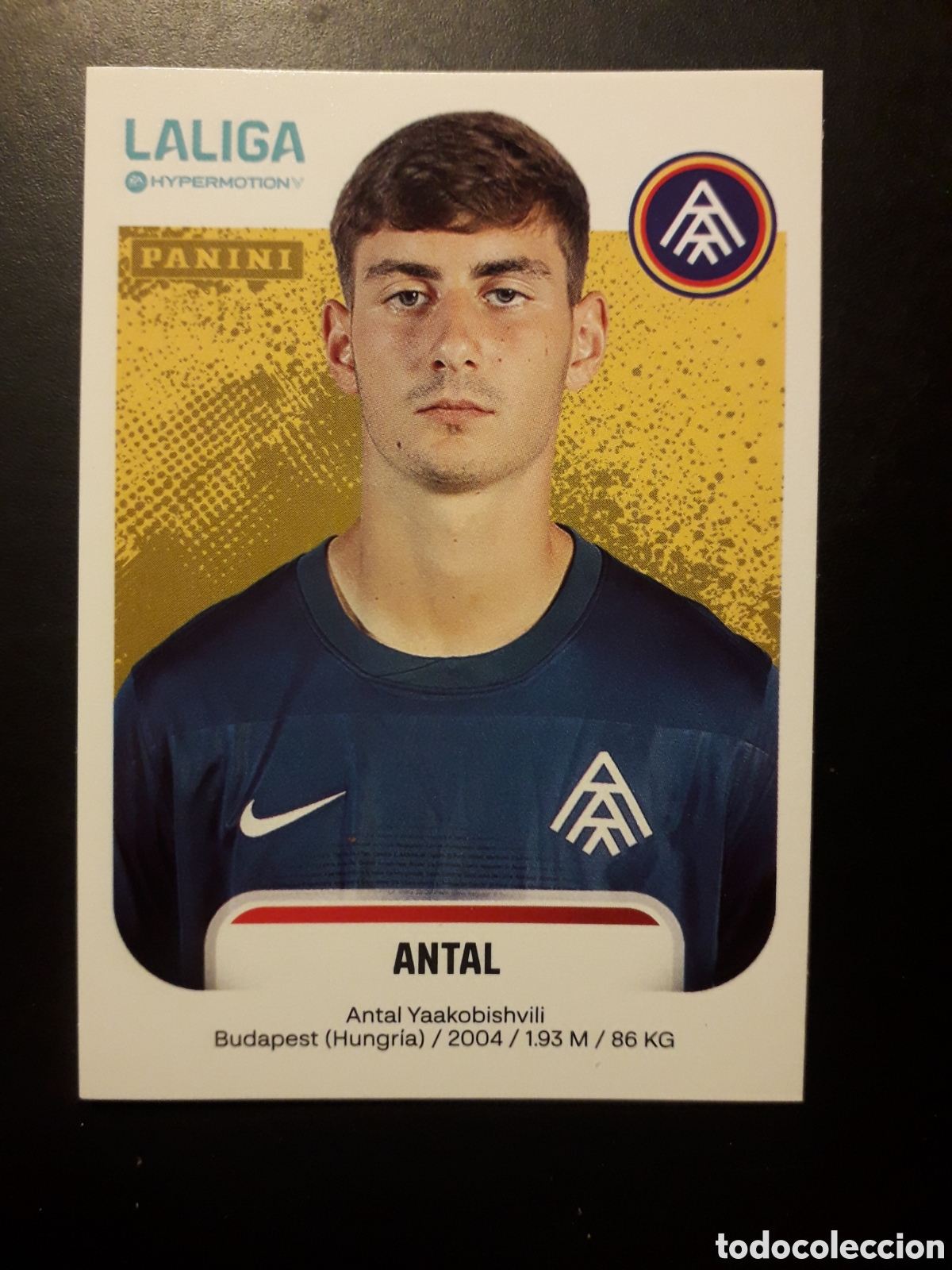 Cromos de f&uacute;tbol: ANTAL ANDORRA N&deg; 47 B LALIGA HYPERMOTION 25 26 2025 2026 PANINI SIN PEGAR PEDIDO M&Iacute;NIMO 3&euro;