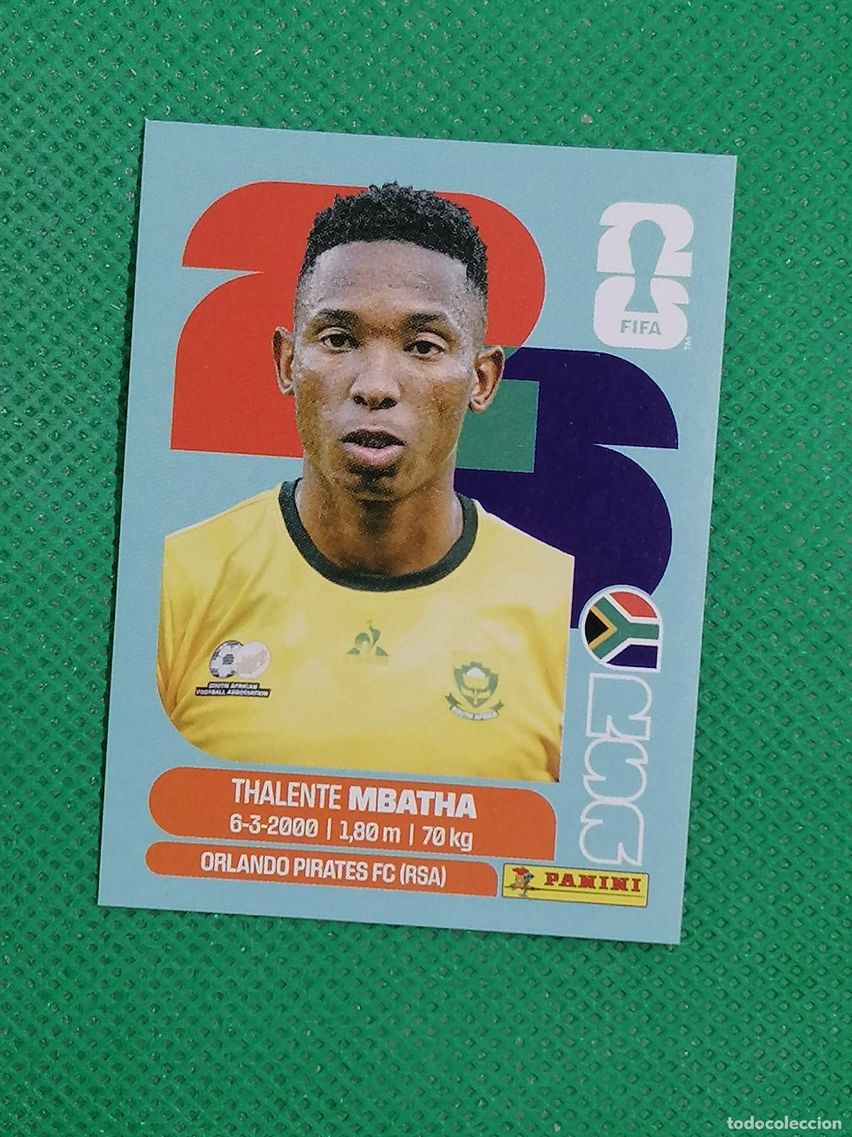 Cromos de Futebol: RSA 12 RSA12 THALENTE MBATHA SUDAFRICA ⚽ PANINI FIFA MUNDIAL WORLD CUP 26 2026 STICKER ⚽