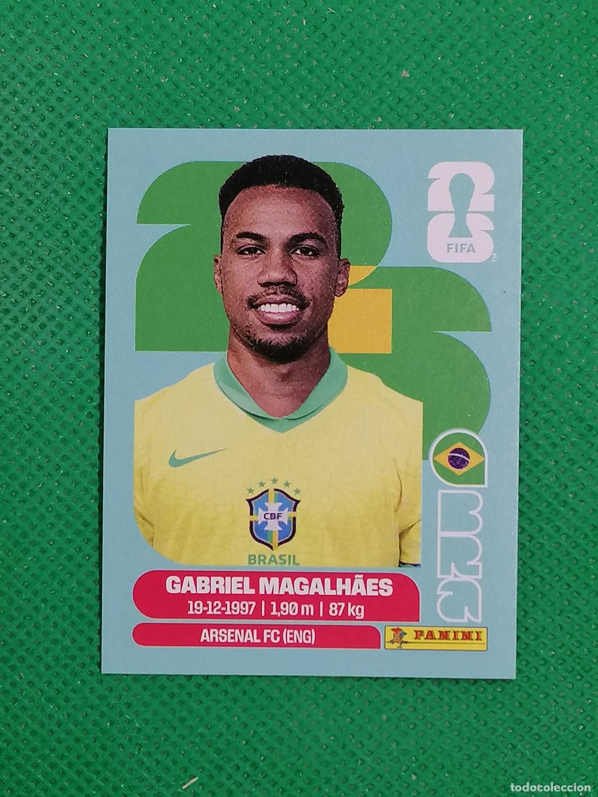 Cromos de Futebol: BRA 6 BRA6 GABRIEL MAGALHAES BRASIL ⚽ PANINI FIFA MUNDIAL WORLD CUP 26 2026 STICKER ⚽