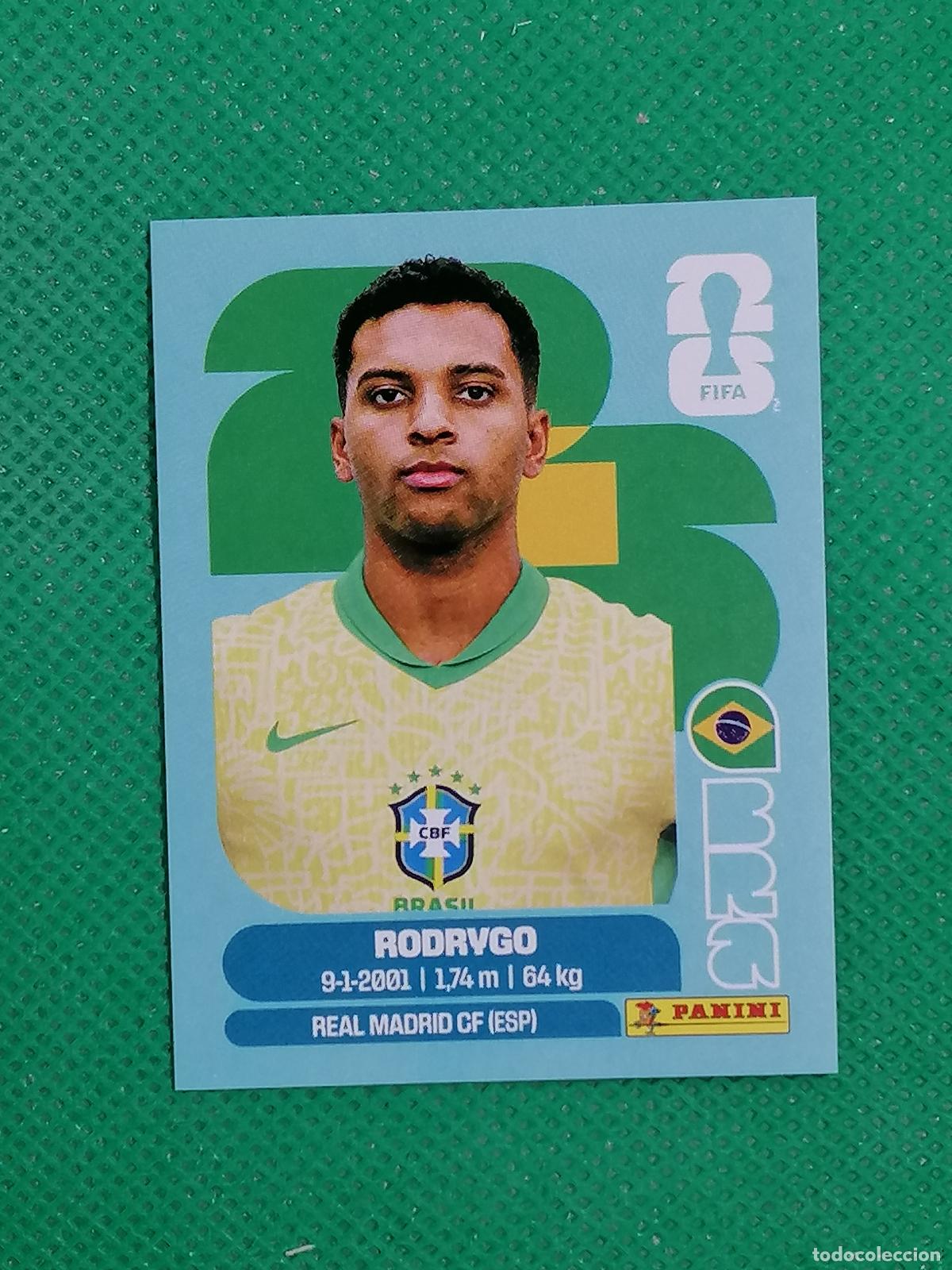 Cromos de f&uacute;tbol: BRA 15 BRA15 RODRYGO BRASIL ⚽ PANINI FIFA MUNDIAL WORLD CUP 26 2026 STICKER ⚽