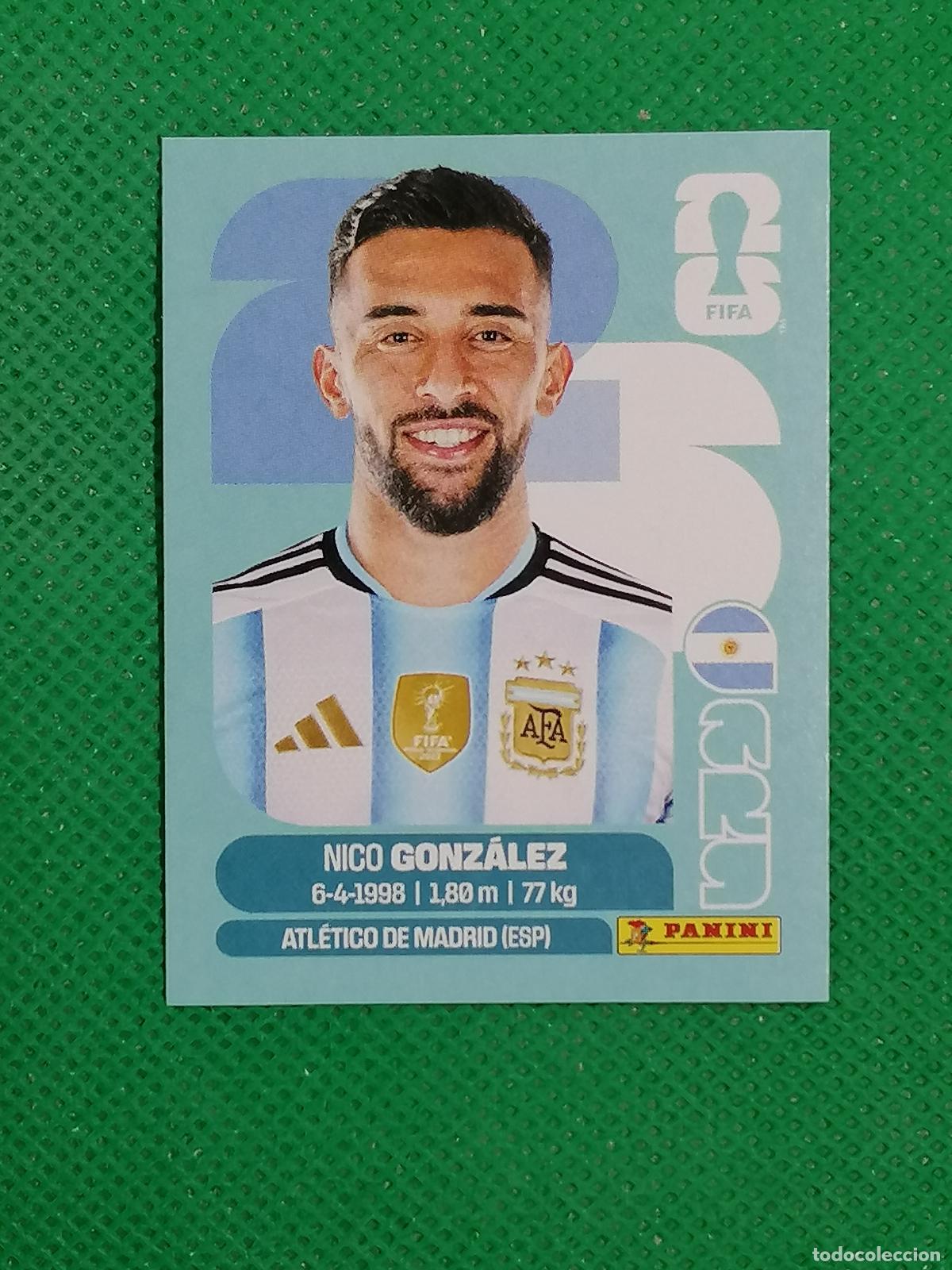 Cromos de f&uacute;tbol: ARG 16 ARG16 NICO GONZALEZ ARGENTINA ⚽ PANINI FIFA MUNDIAL WORLD CUP 26 2026 STICKER ⚽