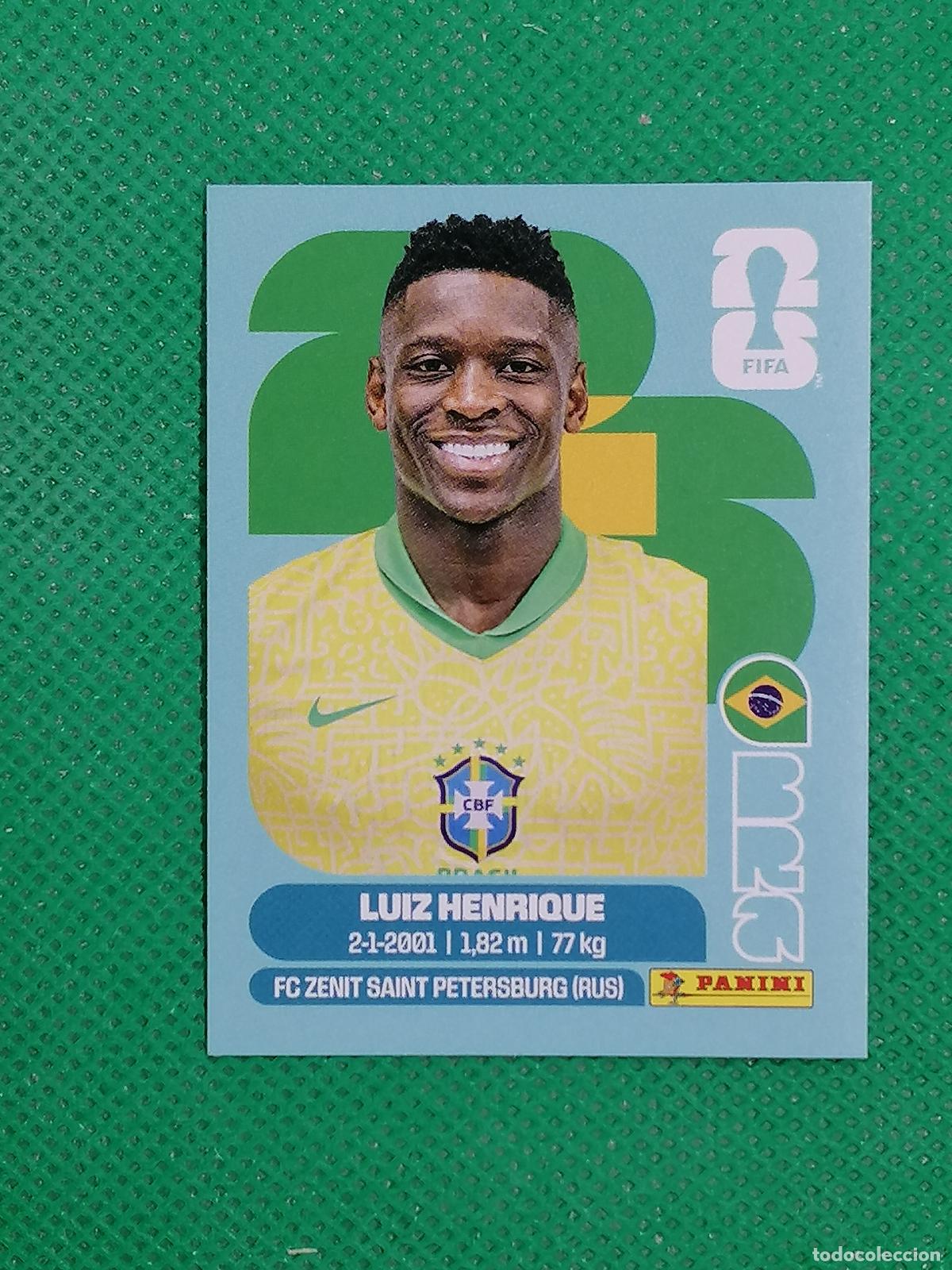 Cromos de f&uacute;tbol: BRA 12 BRA12 LUIZ HENRIQUE BRASIL ⚽ PANINI FIFA MUNDIAL WORLD CUP 26 2026 STICKER ⚽