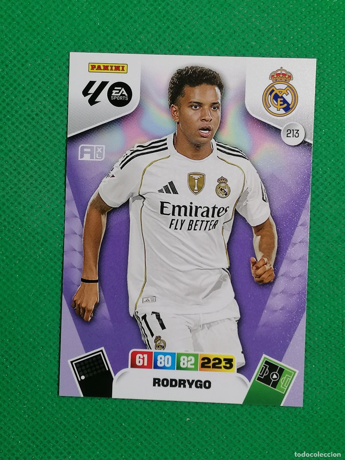 Cromos de f&uacute;tbol: 213 RODRYGO REAL MADRID ⚽ LIGA ADRENALYN XL 2025 2026 25 26 ⚽