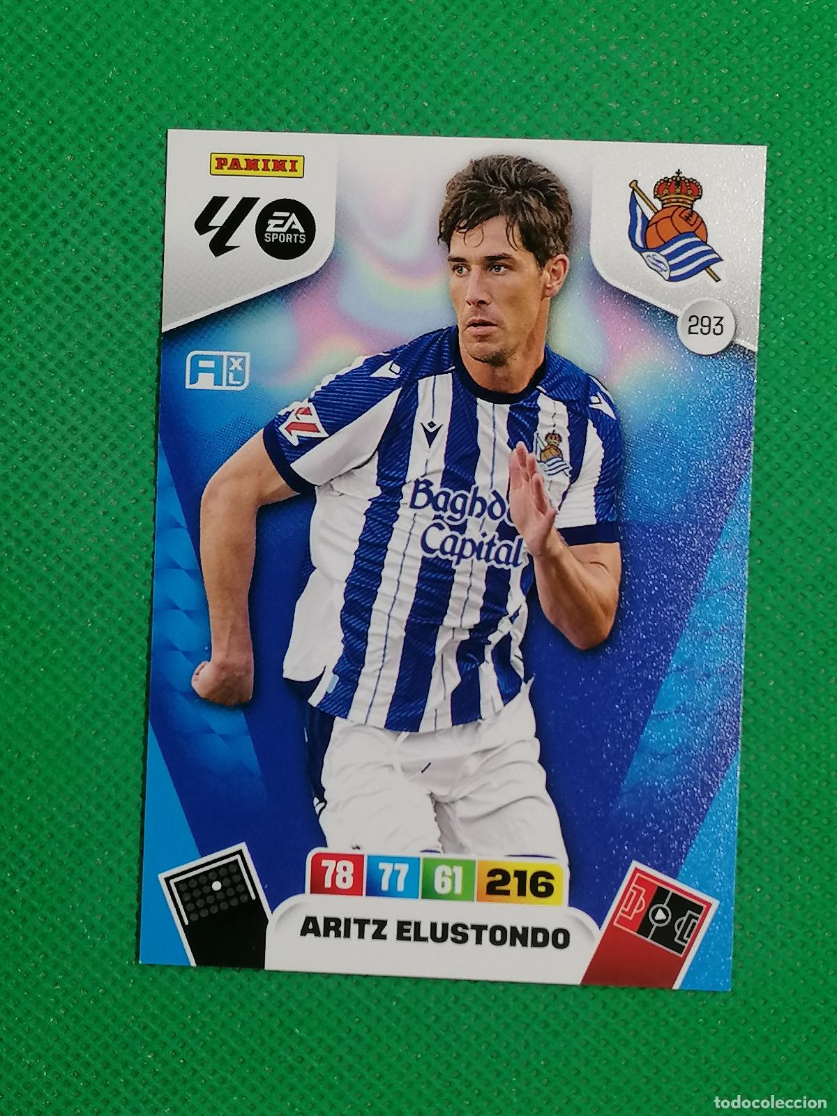 Cromos de f&uacute;tbol: 293 ARITZ ELUSTONDO REAL SOCIEDAD ⚽ LIGA ADRENALYN XL 2025 2026 25 26 ⚽