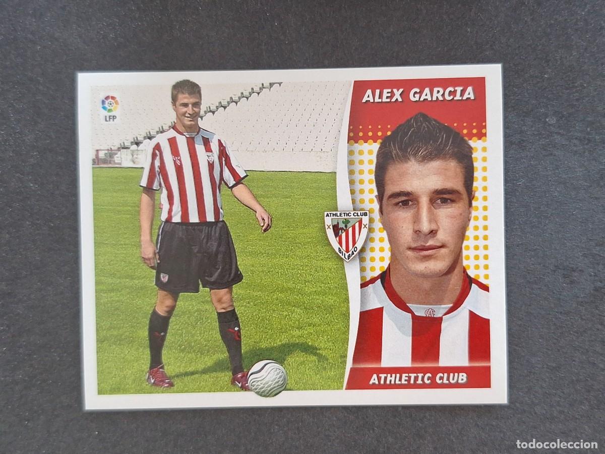 Cromos de f&uacute;tbol: L7 ALEX GARCIA ATHLETIC CLUB DE BILBAO COLOCA LIGA ESTE 2006 2007 06 07 NUNCA PEGADO SIN PEGAR
