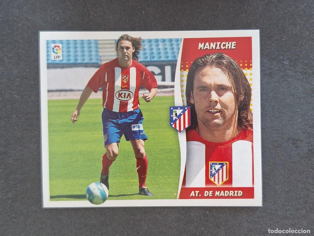 Cromos de f&uacute;tbol: L7 MANICHE ATLETICO DE MADRID COLOCA LIGA ESTE 2006 2007 06 07 NUNCA PEGADO SIN PEGAR