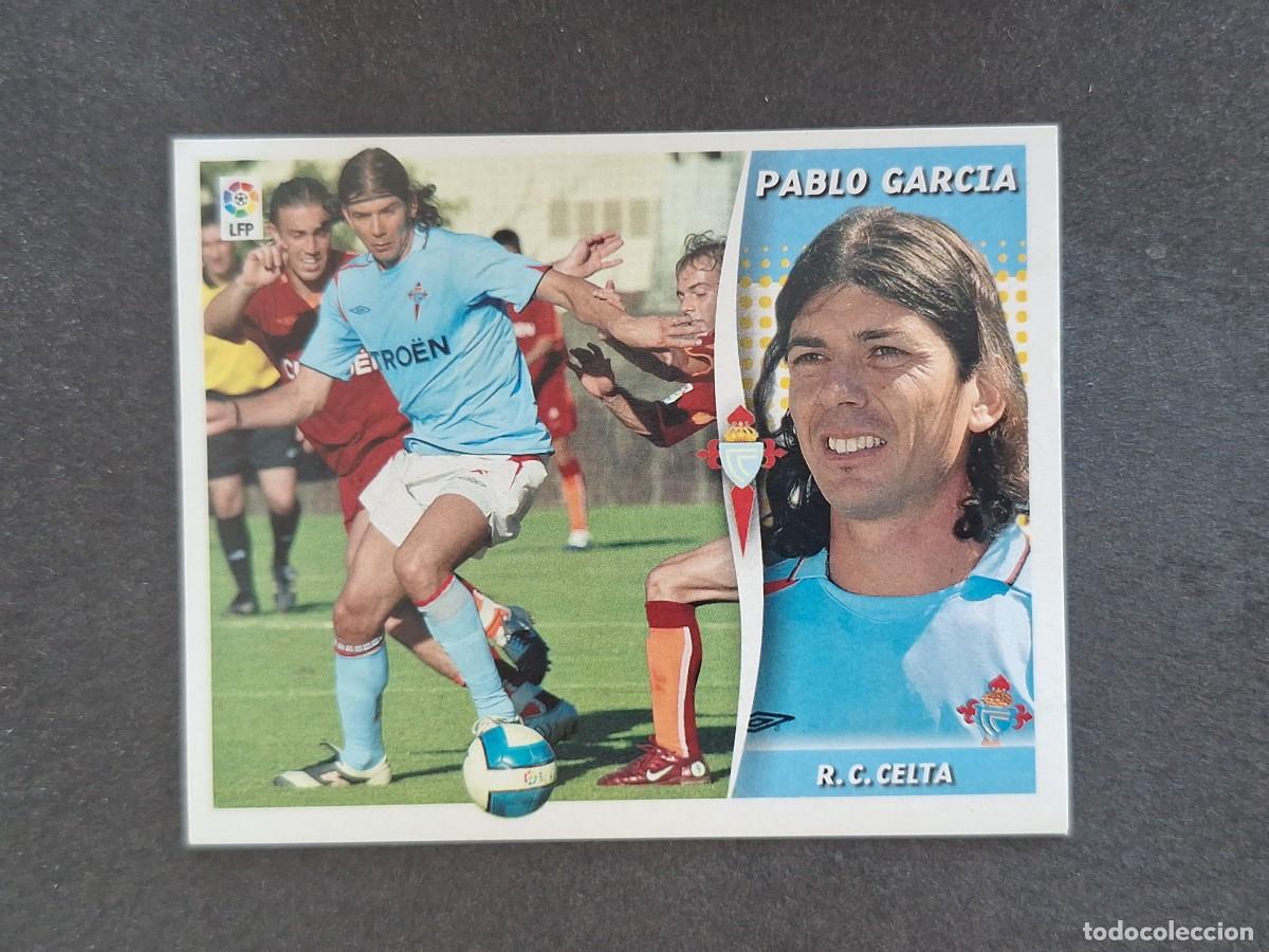 Cromos de f&uacute;tbol: L7 PABLO GARCIA CELTA DE VIGO COLOCA LIGA ESTE 2006 2007 06 07 NUNCA PEGADO SIN PEGAR