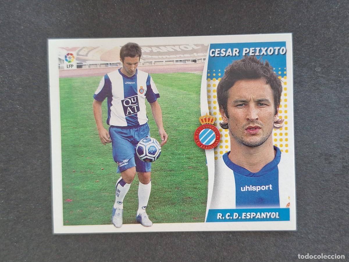 Fu&szlig;ball-Sticker: L7 CESAR PEIXOTO R. C. D. ESPA&Ntilde;OL COLOCA LIGA ESTE 2006 2007 06 07 NUNCA PEGADO SIN PEGAR
