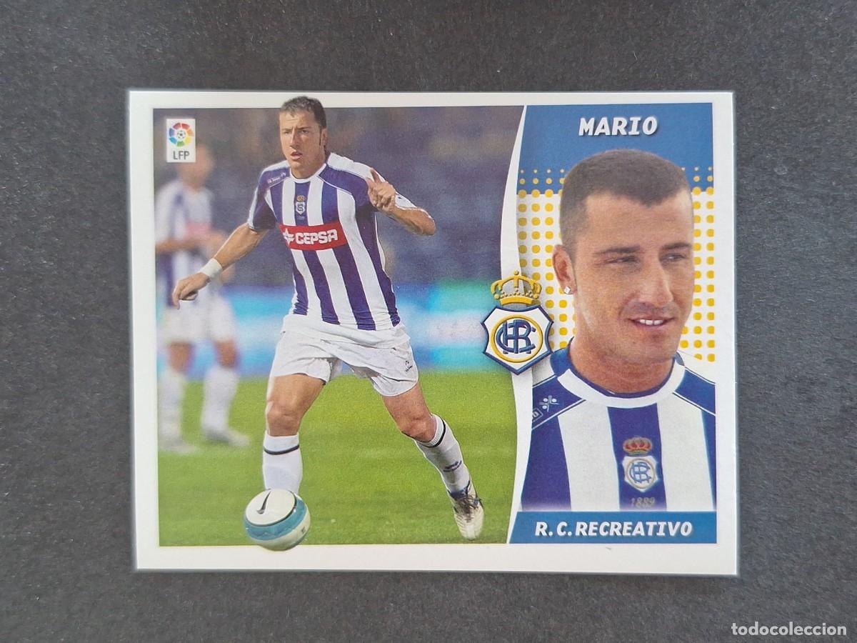 Cromos de f&uacute;tbol: L7 MARIO RECREATIVO DE HUELVA COLOCA LIGA ESTE 2006 2007 06 07 NUNCA PEGADO SIN PEGAR