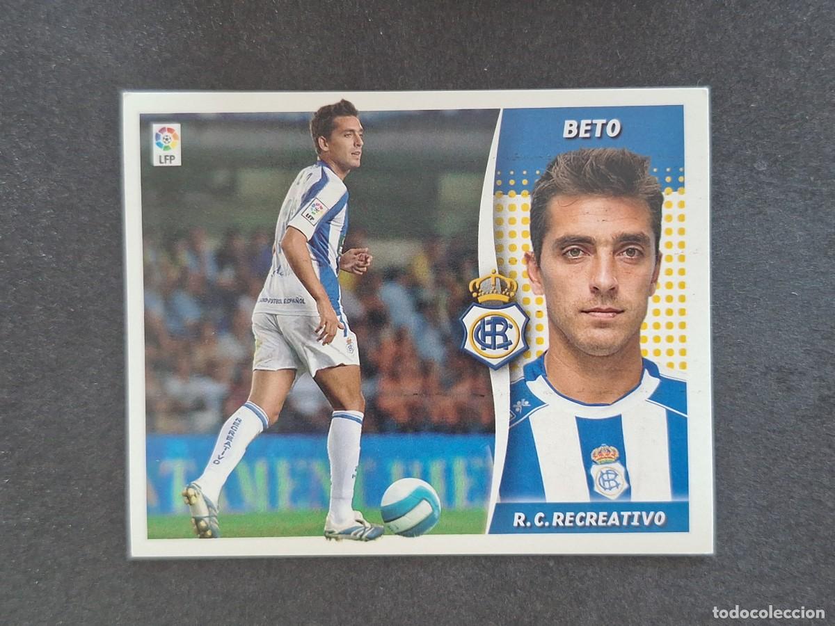 Cromos de f&uacute;tbol: L7 BETO RECREATIVO DE HUELVA COLOCA LIGA ESTE 2006 2007 06 07 NUNCA PEGADO SIN PEGAR