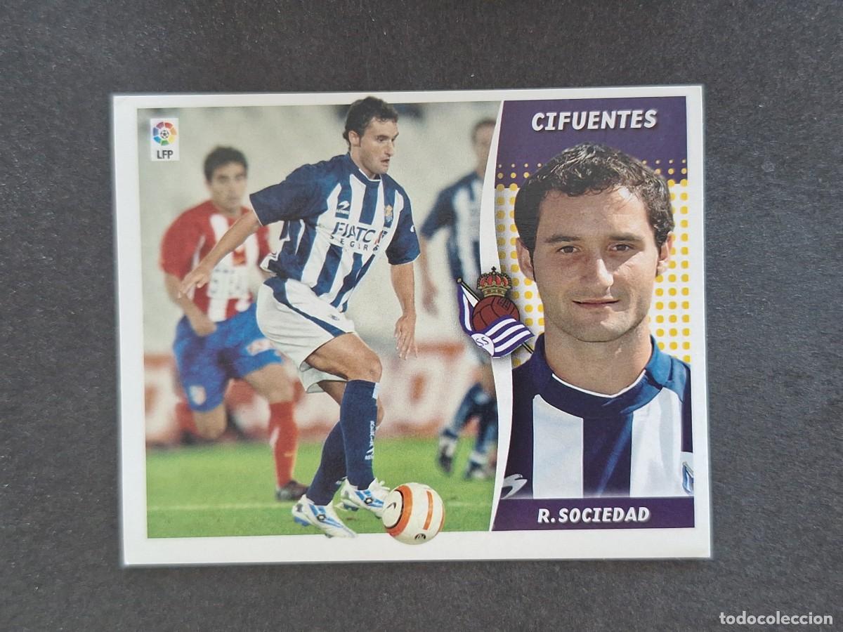 Cromos de f&uacute;tbol: L7 CIFUENTES REAL SOCIEDAD COLOCA LIGA ESTE 2006 2007 06 07 NUNCA PEGADO SIN PEGAR