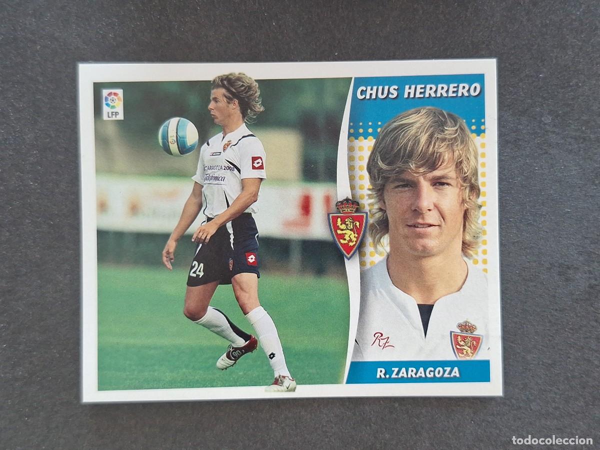 Cromos de f&uacute;tbol: L7 CHUS HERRERO REAL ZARAGOZA COLOCA LIGA ESTE 2006 2007 06 07 NUNCA PEGADO SIN PEGAR