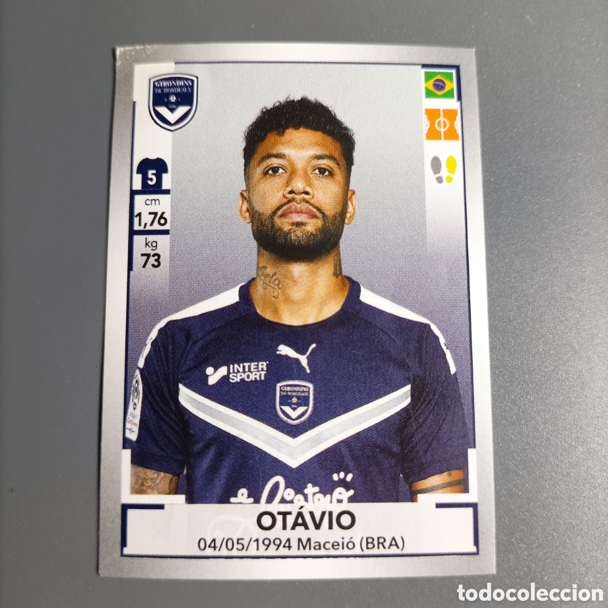 Cromos de f&uacute;tbol: CROMO STICKER. PANINI FOOT. LIGUE 1 FRANCE 2019-20. №77 OTAVIO