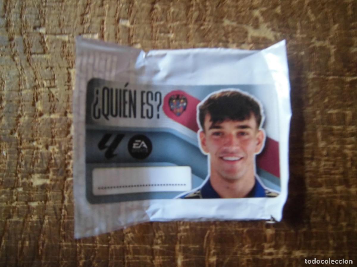 Cromos de f&uacute;tbol: CARLOS ESP&Iacute; QUI&Eacute;N ES? LEVANTE LOS CHICLES DE LA LIGA 2026-27