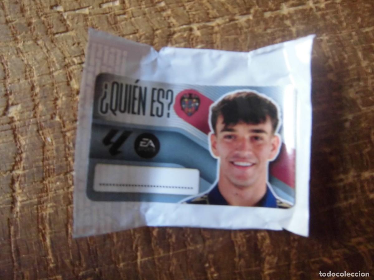 Cromos de f&uacute;tbol: CARLOS ESP&Iacute; QUI&Eacute;N ES? LEVANTE LOS CHICLES DE LA LIGA 2026-27