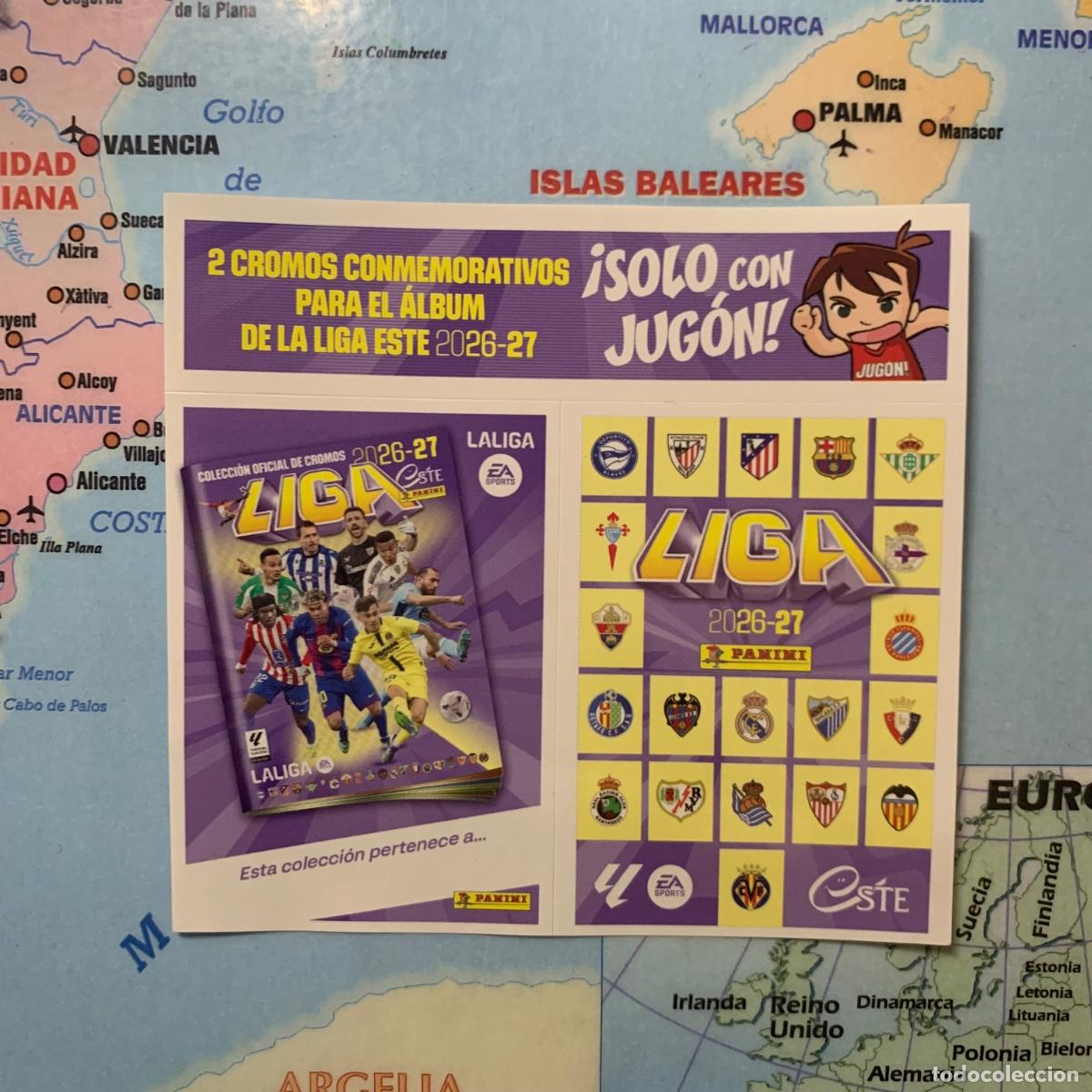 Cromos de f&uacute;tbol: Cromo Conmemorativo liga este 26-27 2026-2027