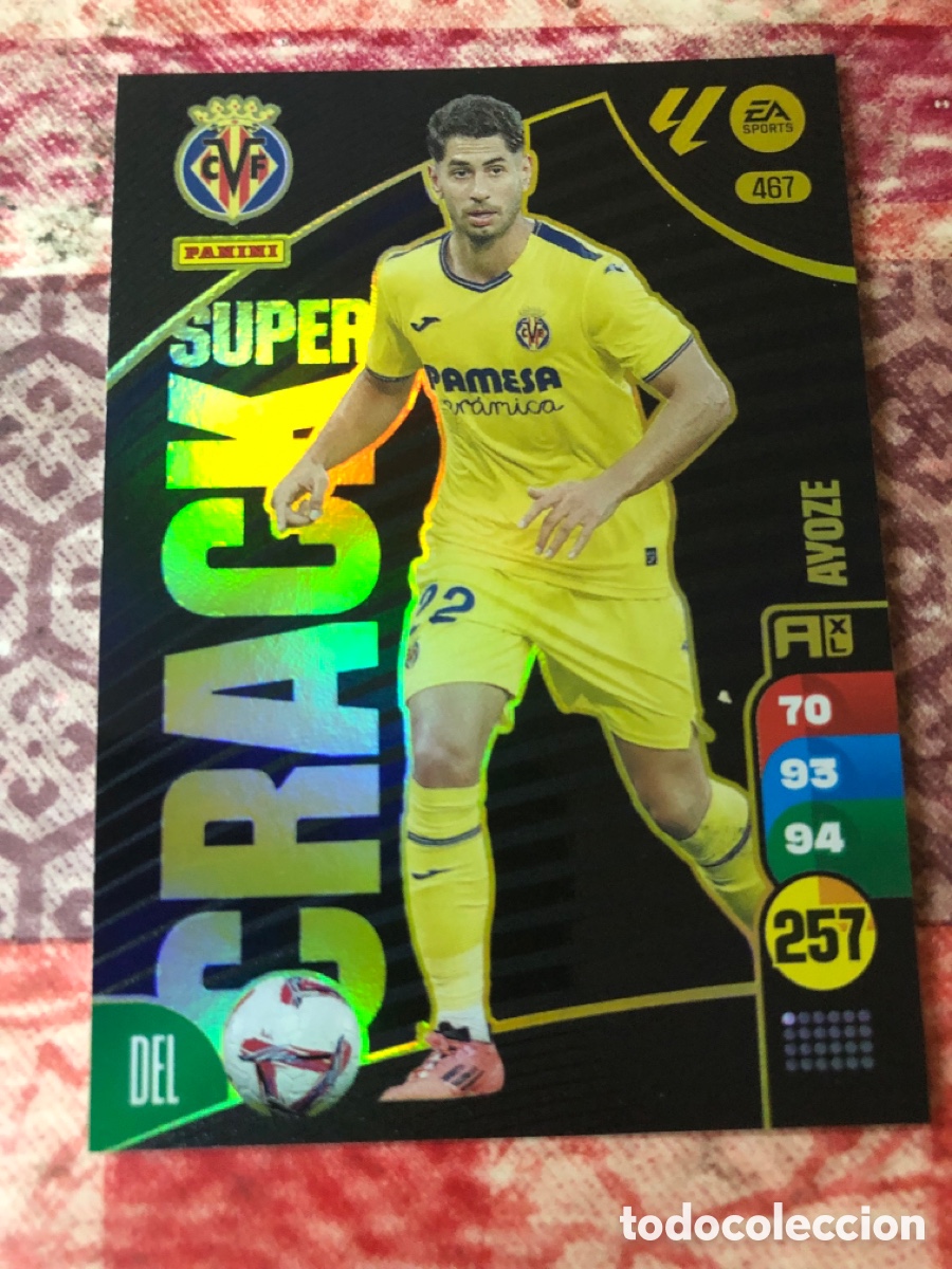 Cromos de f&uacute;tbol: AYOZE SUPERCRACK ADRENALYN 2024 2025 NUMERO 467