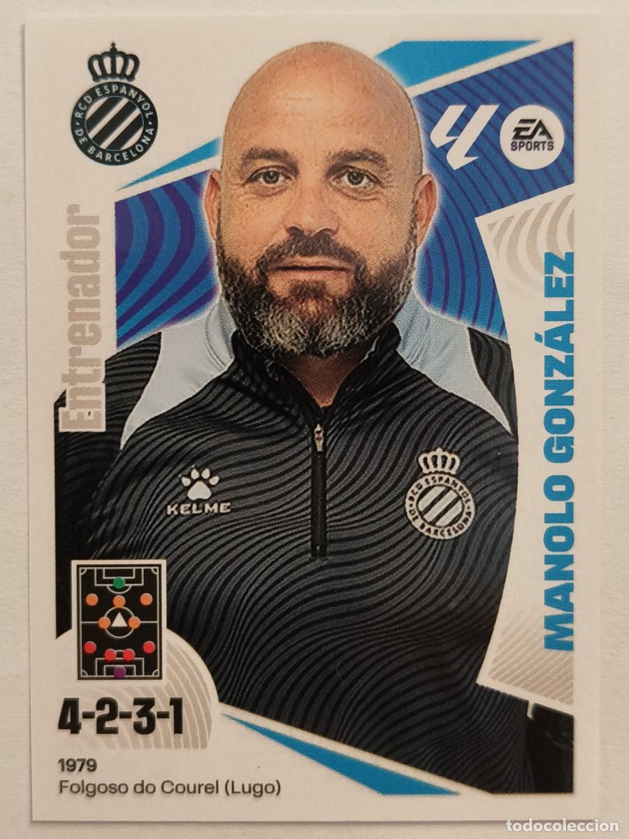 Cromos de f&uacute;tbol: #2 MANOLO GONZALEZ (R.C.D. ESPANYOL) LIGA 24/25 ESTE