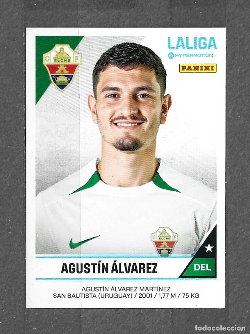Cromos de f&uacute;tbol: Liga Hypermotion 24/25 - Agust&iacute;n &Aacute;lvarez - N&ordm; 190 - CF Elche