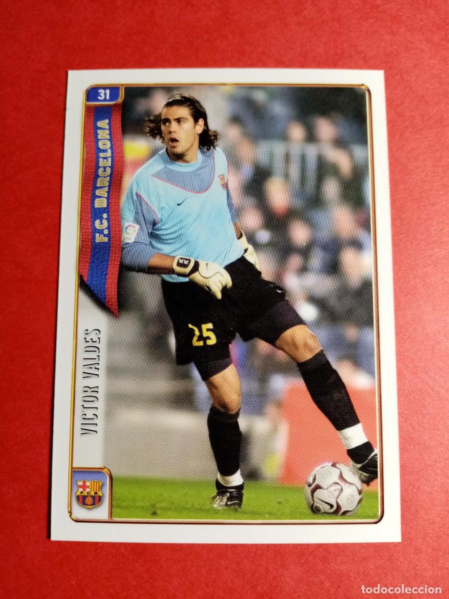 Cromos de f&uacute;tbol: Mundicromo 2004 05 n&ordm; 31 victor valdes f.c. barcelona