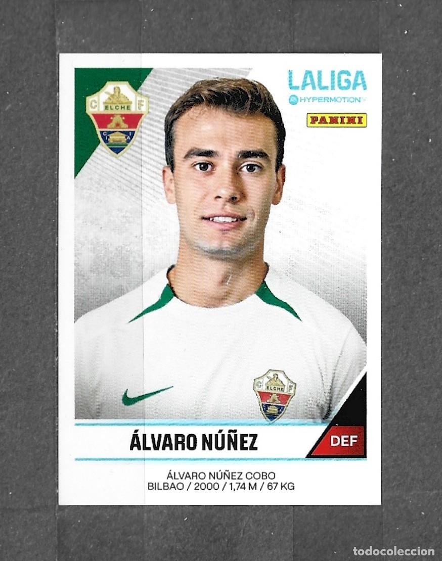 Football Stickers: Liga Hypermotion 24/25 - &Aacute;lvaro N&uacute;&ntilde;ez - N&ordm; 177 - CF Elche