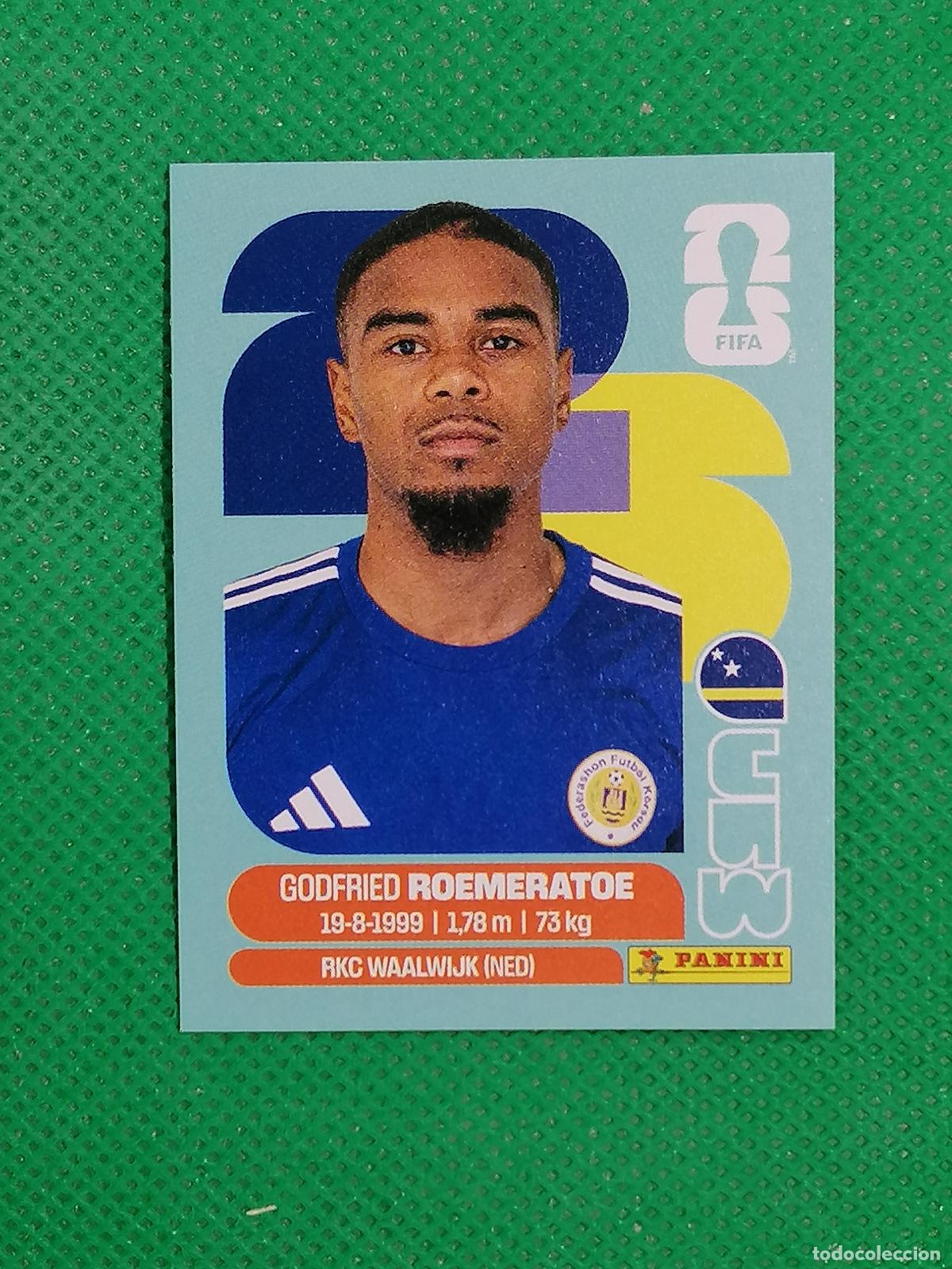 Cromos de f&uacute;tbol: CUW 10 CUW10 ROEMERATOE CURACAO ⚽ PANINI FIFA MUNDIAL WORLD CUP 26 2026 STICKER ⚽