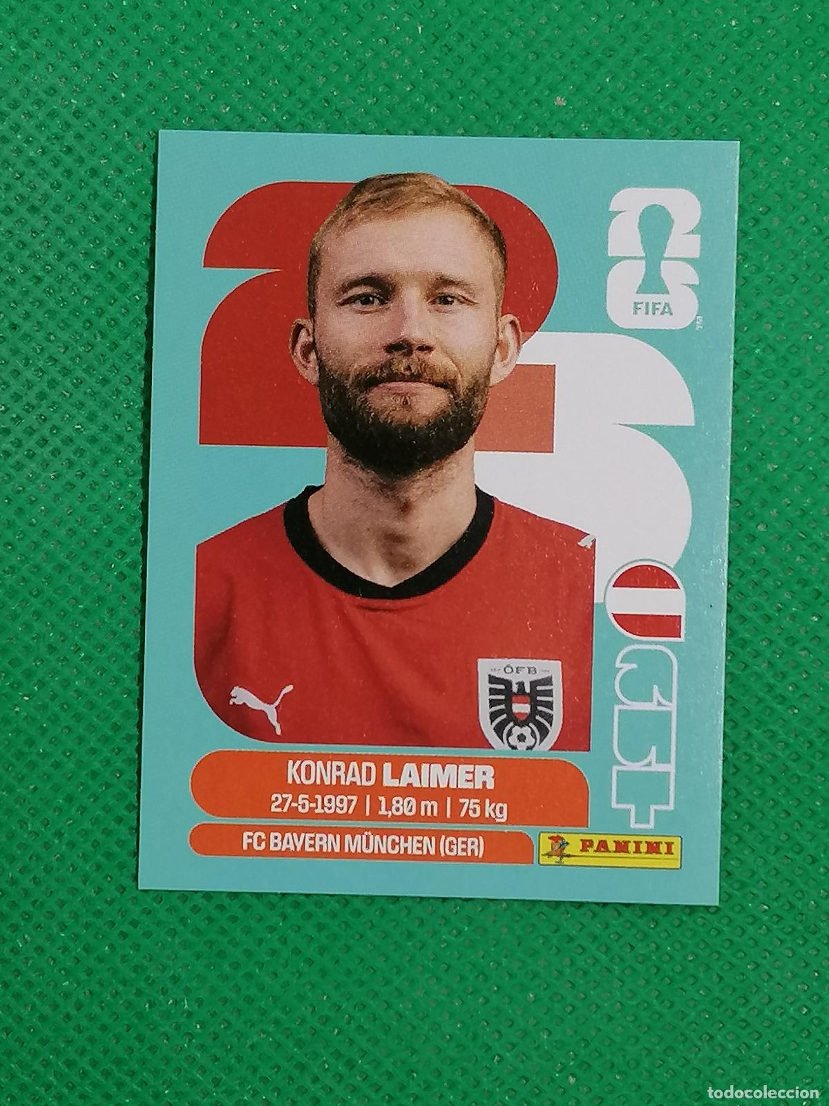 Cromos de f&uacute;tbol: AUT 12 AUT12 KONRAD LAIMER AUSTRIA ⚽ PANINI FIFA MUNDIAL WORLD CUP 26 2026 STICKER ⚽