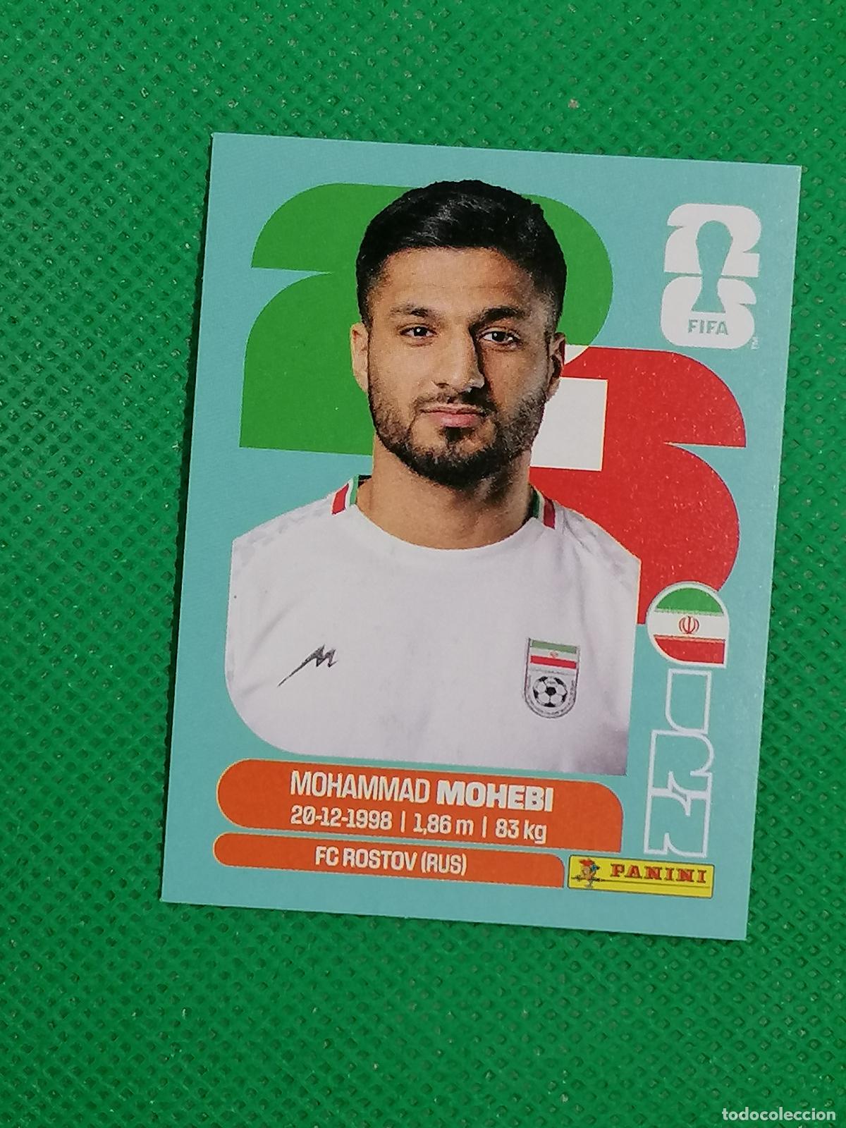 Cromos de f&uacute;tbol: IRN 16 IRN16 MOHAMMAD MOHEBI IRAN ⚽ PANINI FIFA MUNDIAL WORLD CUP 26 2026 STICKER ⚽