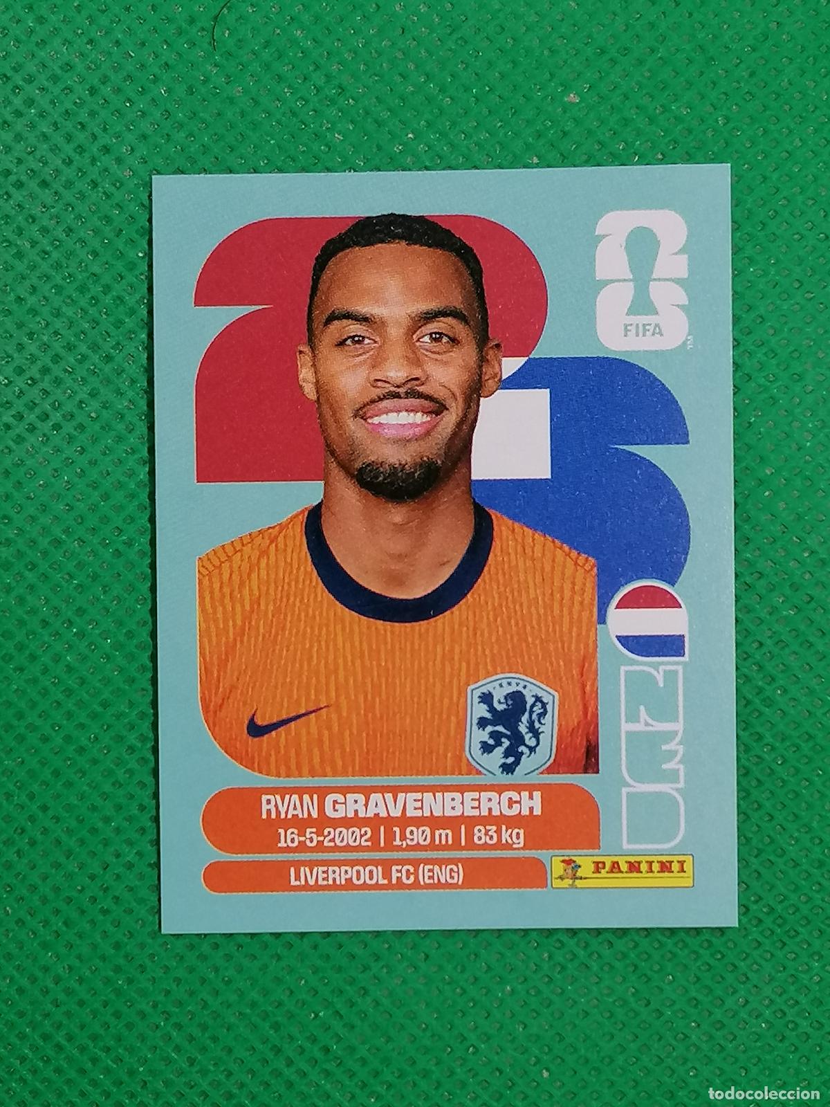 Cromos de f&uacute;tbol: NED 11 NED11 RYAN GRAVENBERCH HOLANDA ⚽ PANINI FIFA MUNDIAL WORLD CUP 26 2026 STICKER ⚽