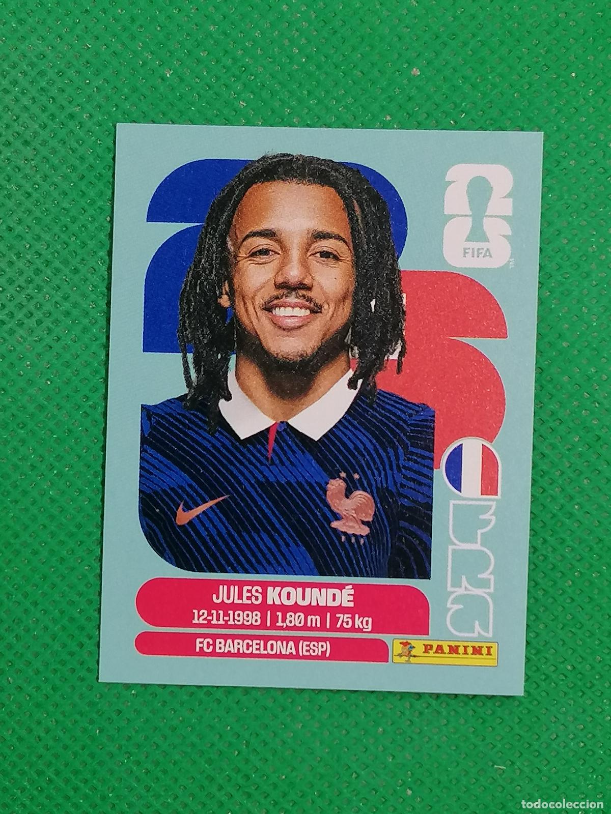 Cromos de f&uacute;tbol: FRA 5 FRA5 JULES KOUNDE FRANCIA ⚽ PANINI FIFA MUNDIAL WORLD CUP 26 2026 STICKER ⚽