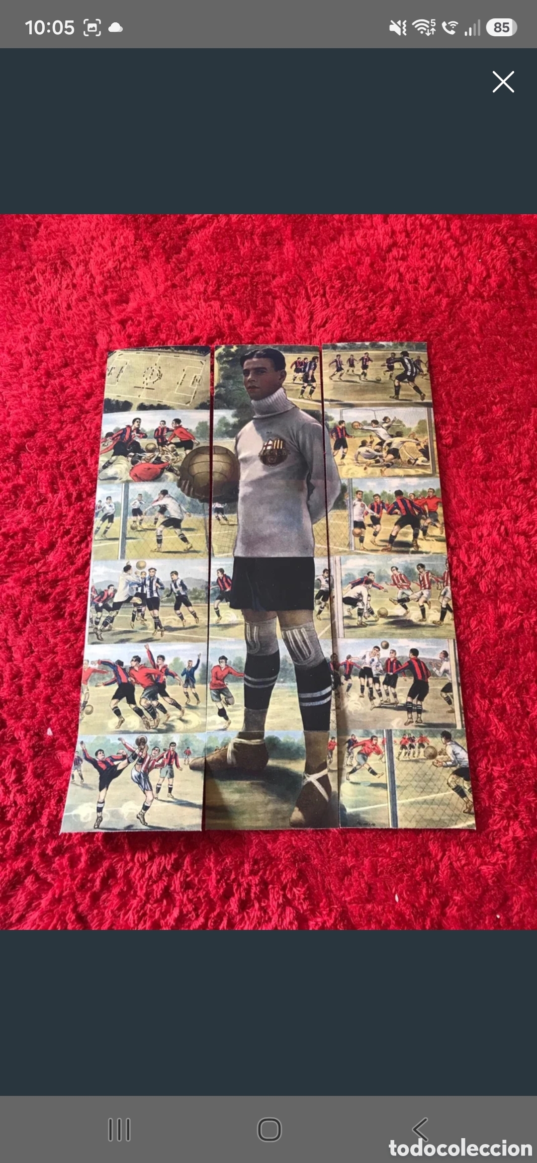 Cromos de f&uacute;tbol: Lamina troqueada Zamora