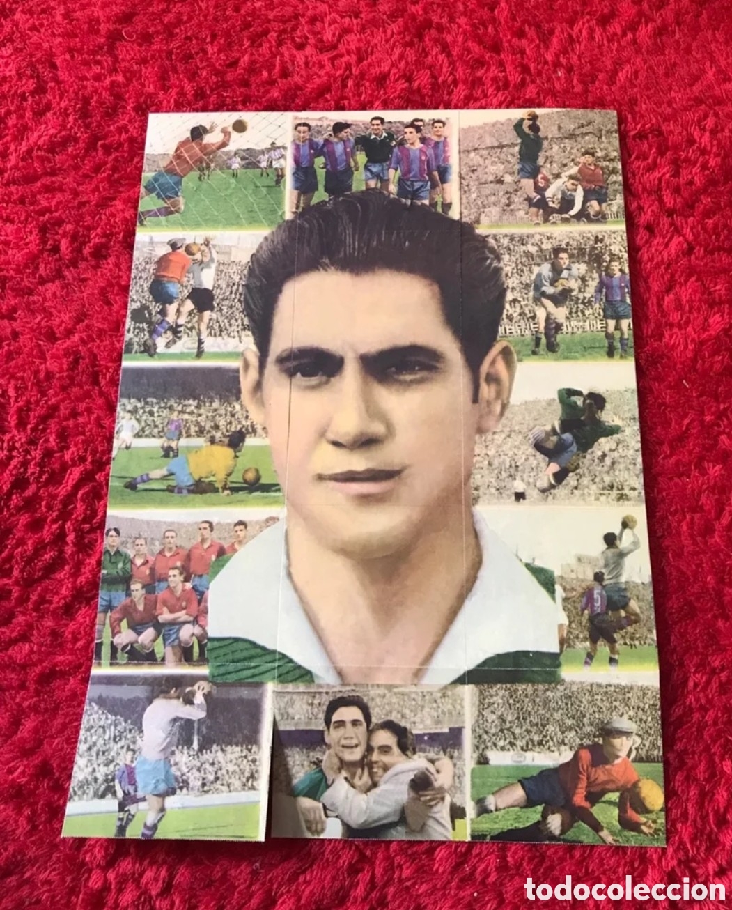 Cromos de f&uacute;tbol: Lamina de RAMALLETS de la coleccion 100 anys