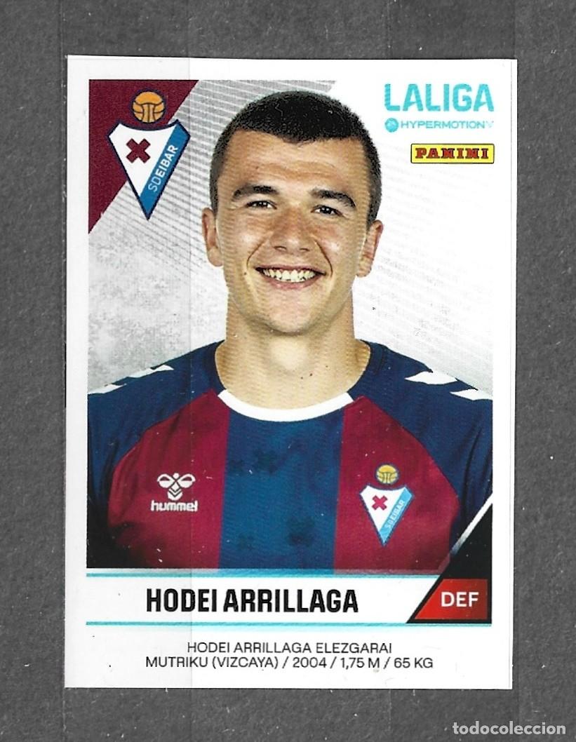 Fu&szlig;ball-Sticker: Liga Hypermotion 24/25 - Hodei Arrillaga - N&ordm; 162b - SD Eibar