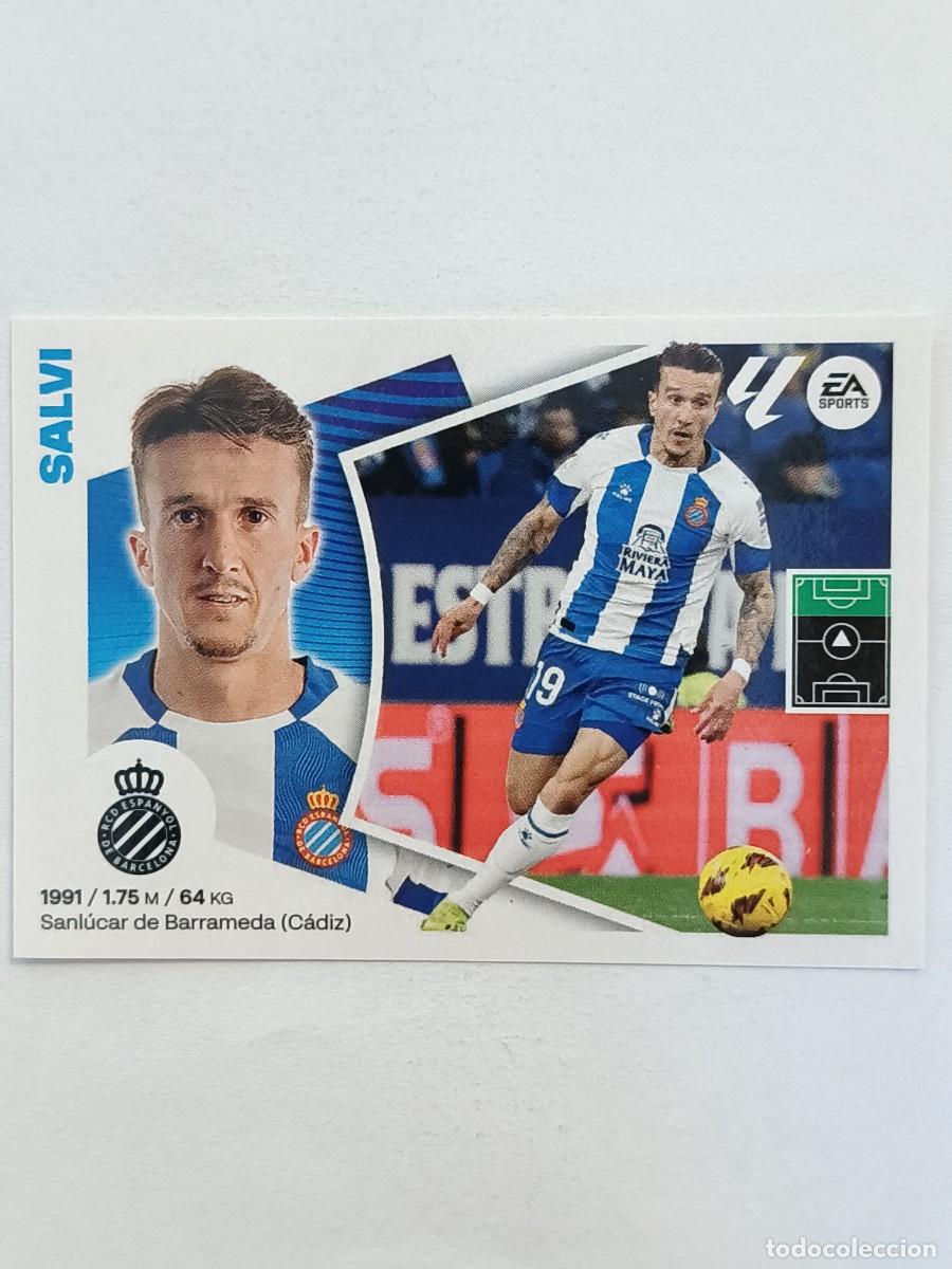 Cromos de f&uacute;tbol: #17A SALVI (R.C.D. ESPANYOL) LIGA 24/25 ESTE