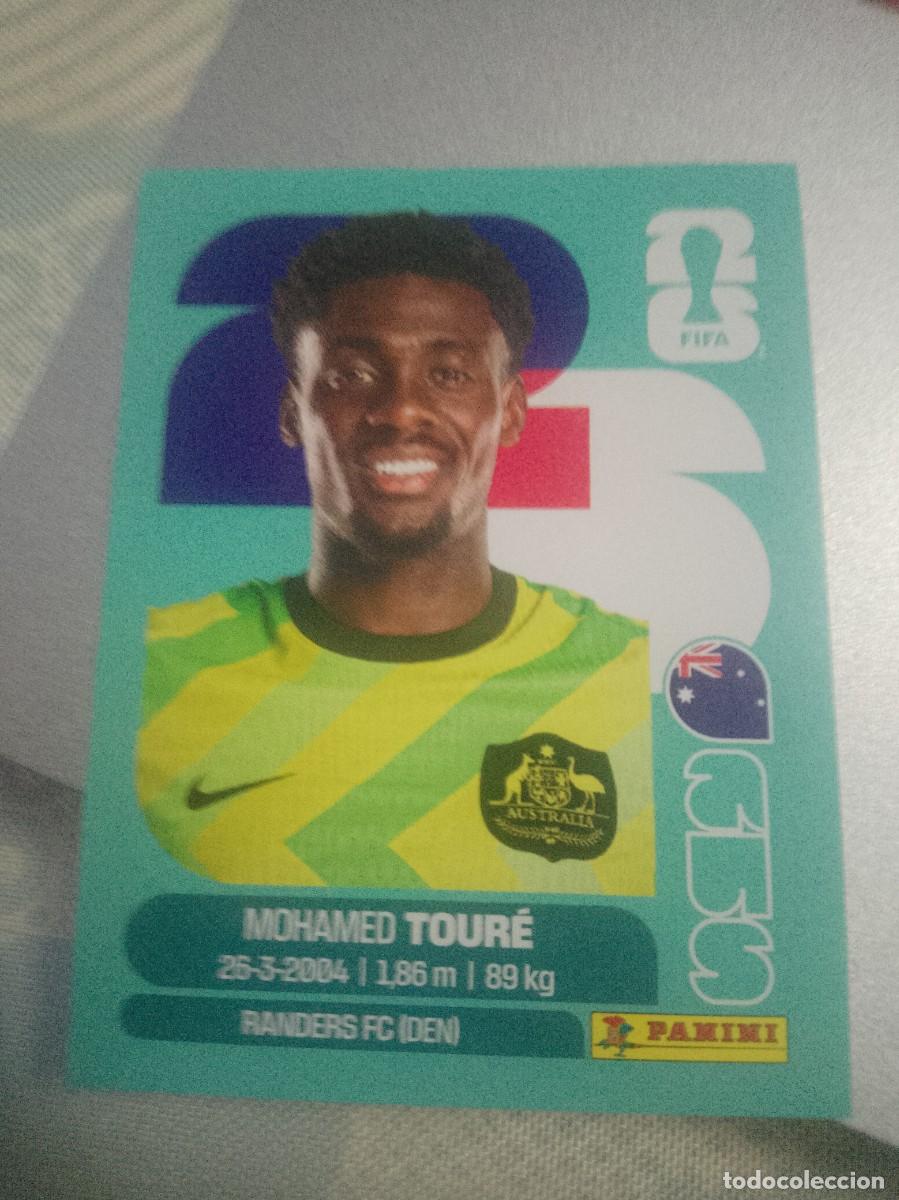 Cromos de f&uacute;tbol: TOUR&Eacute; AUSTRALIA AUS 20 MUNDIAL FIFA WORLD CUP 2026 26 PANINI STICKERS NUEVO