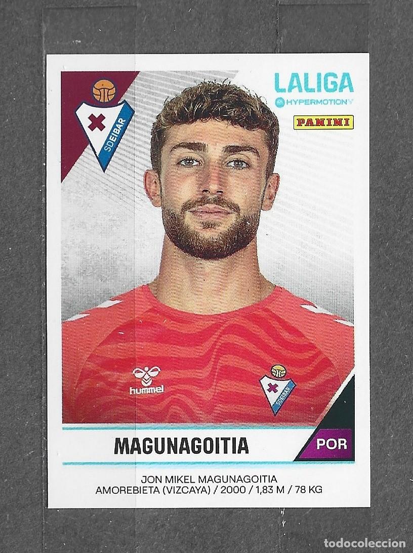 Cromos de f&uacute;tbol: Liga Hypermotion 24/25 - Magunagoitia - N&ordm; 156 - SD Eibar