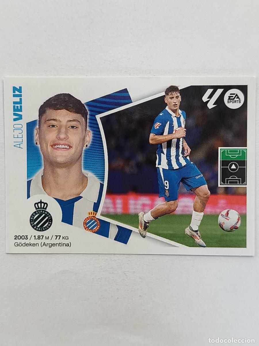Cromos de f&uacute;tbol: #VELIZ ULTIMOS FICHAJES 21 (R.C.D. ESPANYOL) LIGA 24/25 ESTE