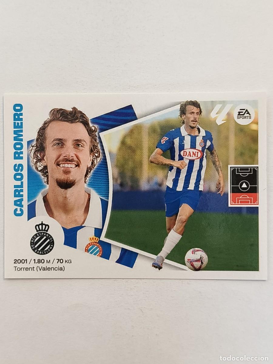 Cromos de f&uacute;tbol: #10BIS CARLOS ROMERO COLOCA (R.C.D. ESPANYOL) LIGA 24/25 ESTE