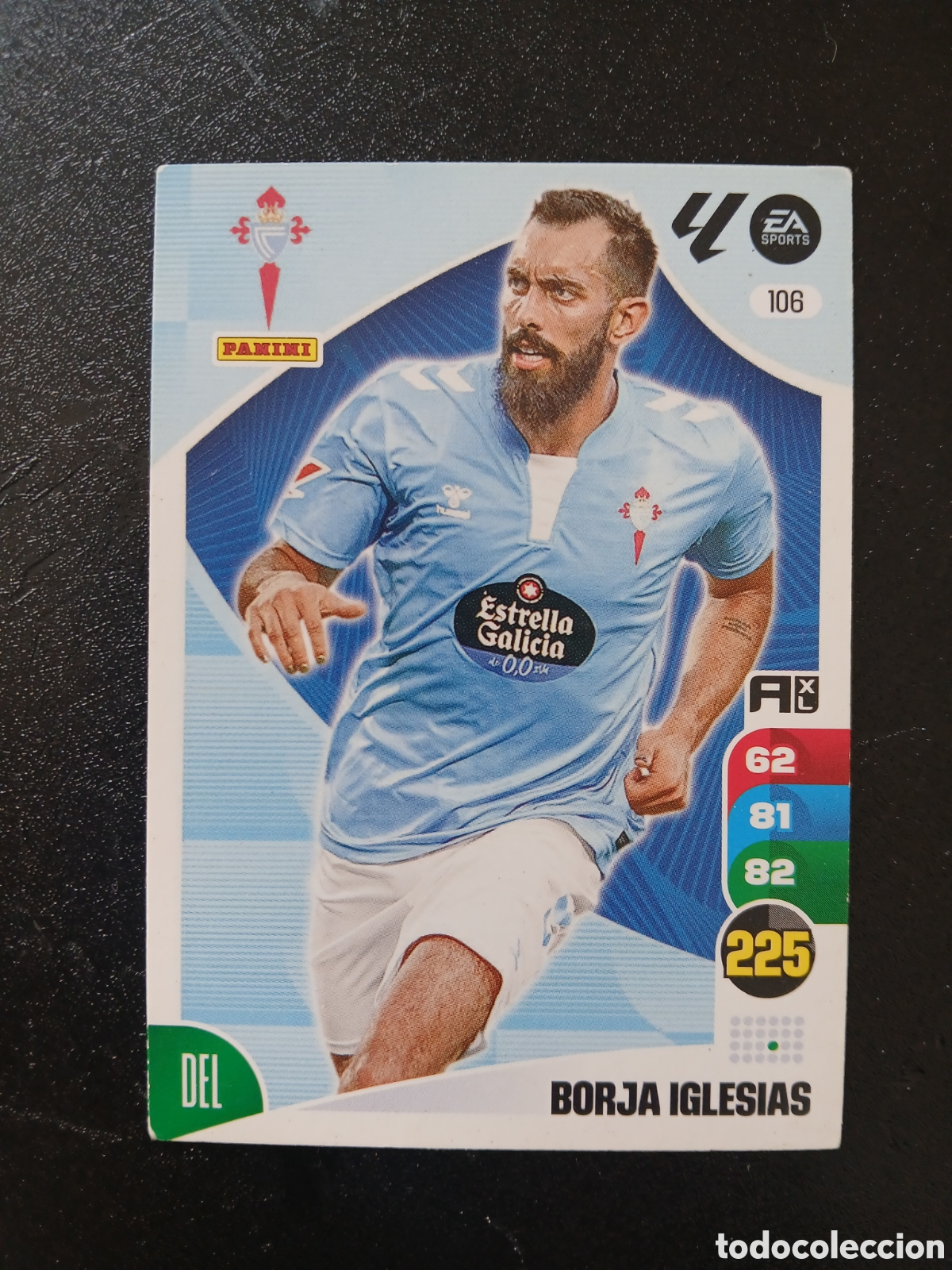 Cromos de f&uacute;tbol: 2024 2025 24 25 CROMO CARTA ADRENALYN CELTA BORJA IGLESIAS 106 EN BUEN ESTADO