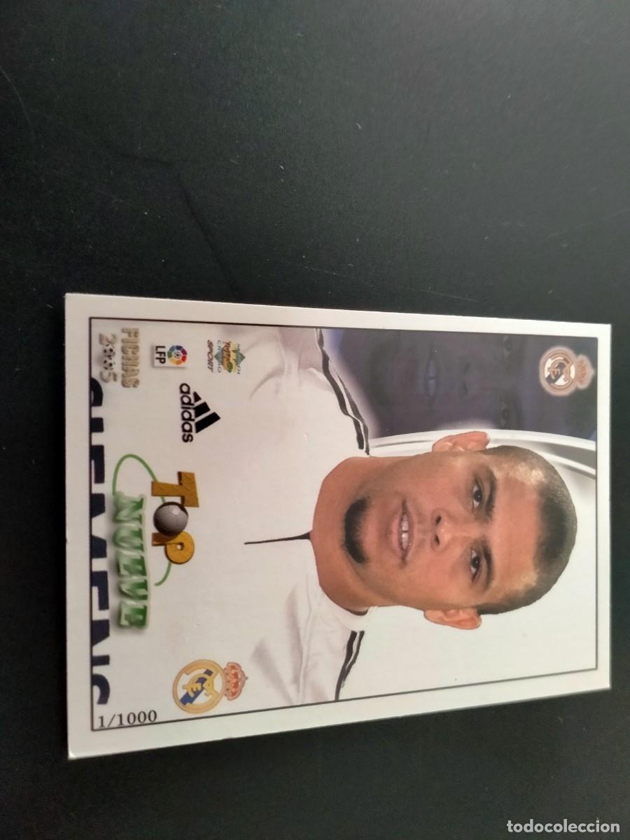 Cromos de f&uacute;tbol: cromo de ronaldo 2005