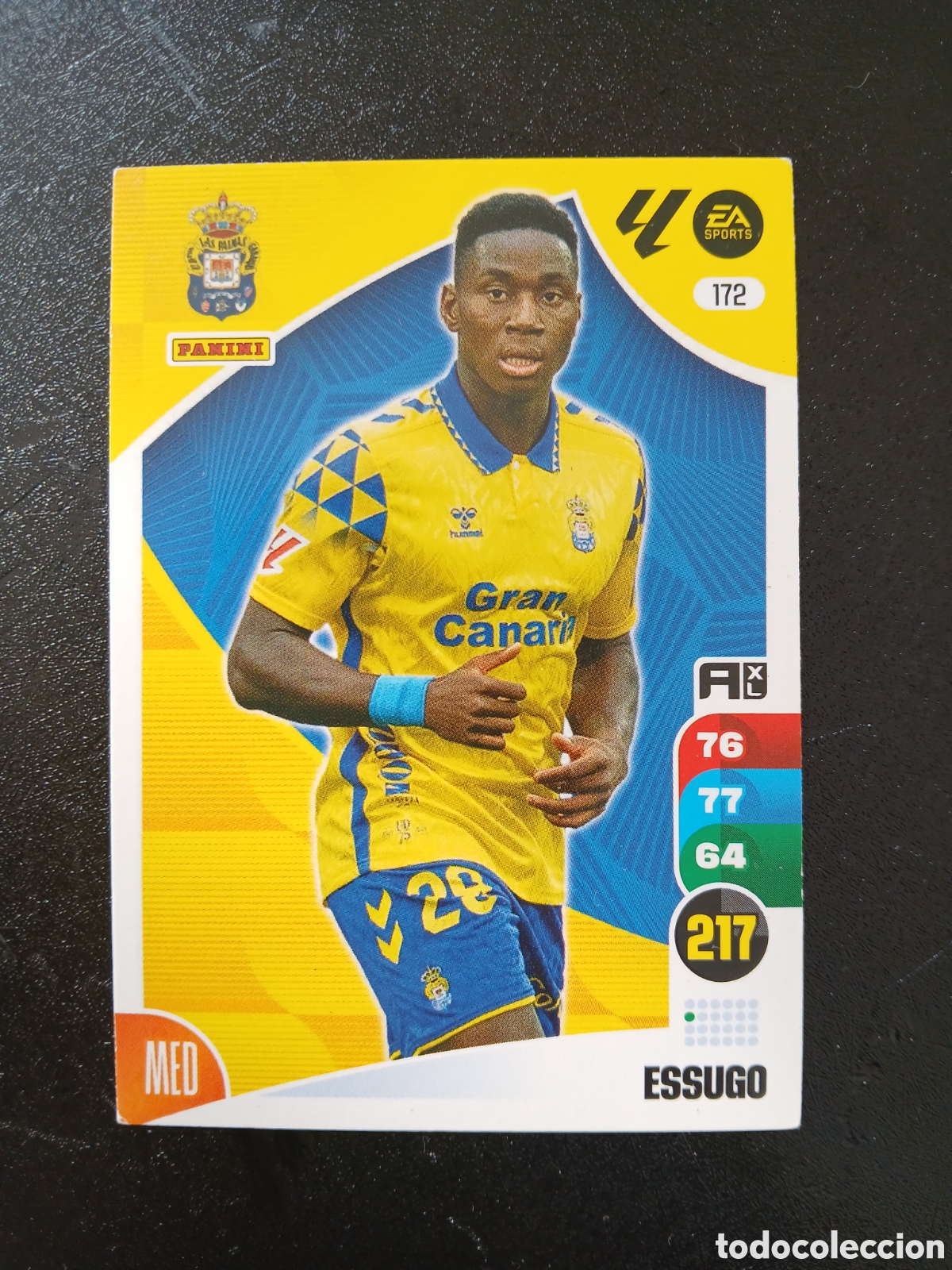 Cromos de f&uacute;tbol: 2024 2025 24 25 CROMO CARTA ADRENALYN LAS PALMAS ESSUGO 172 EN BUEN ESTADO