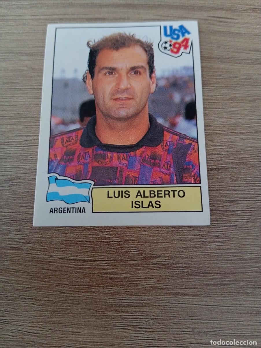 Cromos de f&uacute;tbol: LUIS ALBERTO ISLAS 263 ARGENTINA MUNDIAL USA 94 1994 SIN PEGAR NUNCA PEGADO