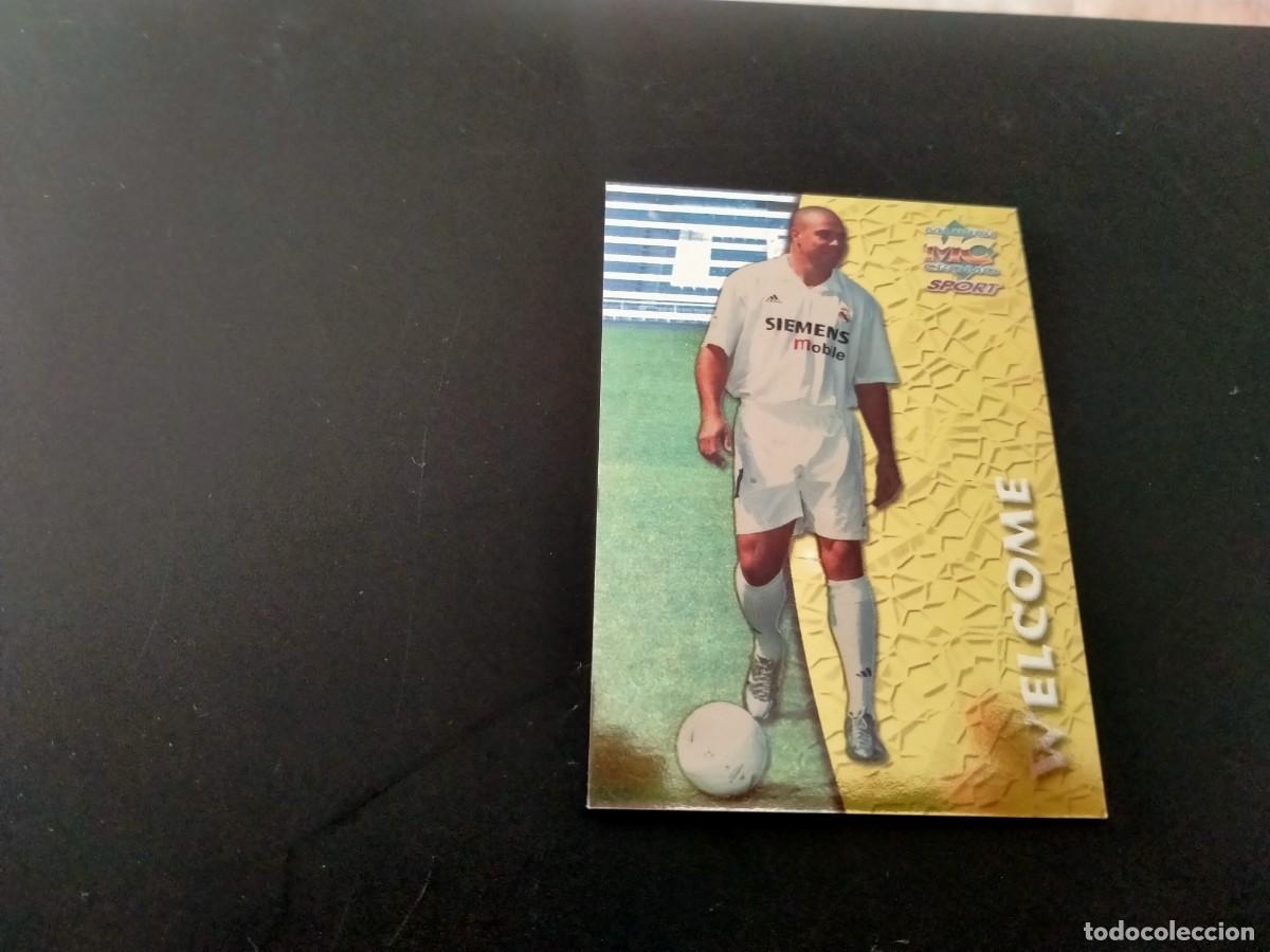 Cromos de f&uacute;tbol: cromo de ronaldo a&ntilde;o 2005 - Foto 2