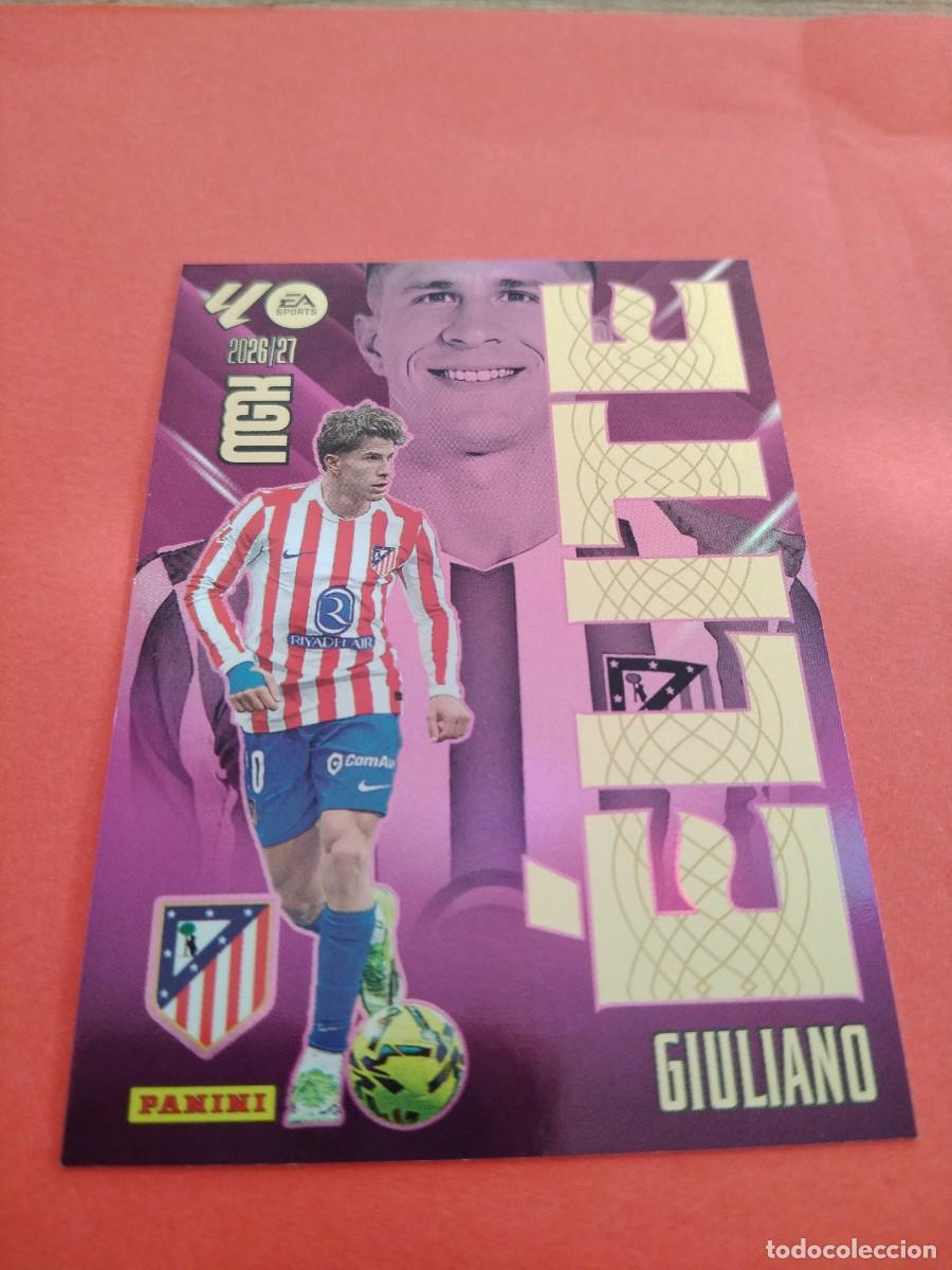 Cromos de f&uacute;tbol: MEGACRACKS 2026 2027 ELITE N 7 GIULIANO