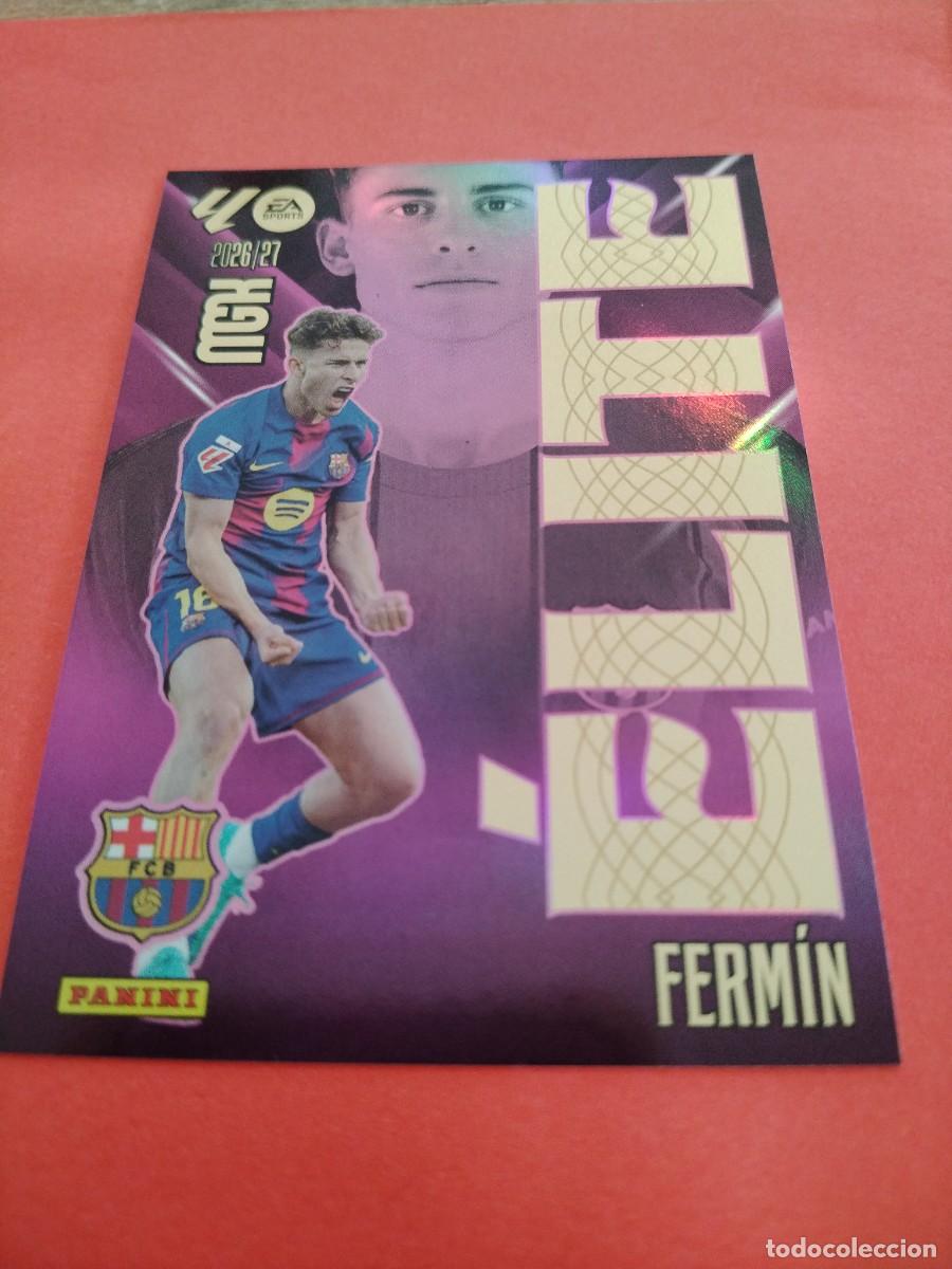 Cromos de f&uacute;tbol: MEGACRACKS 2026 2027 ELITE N 6 FERMIN